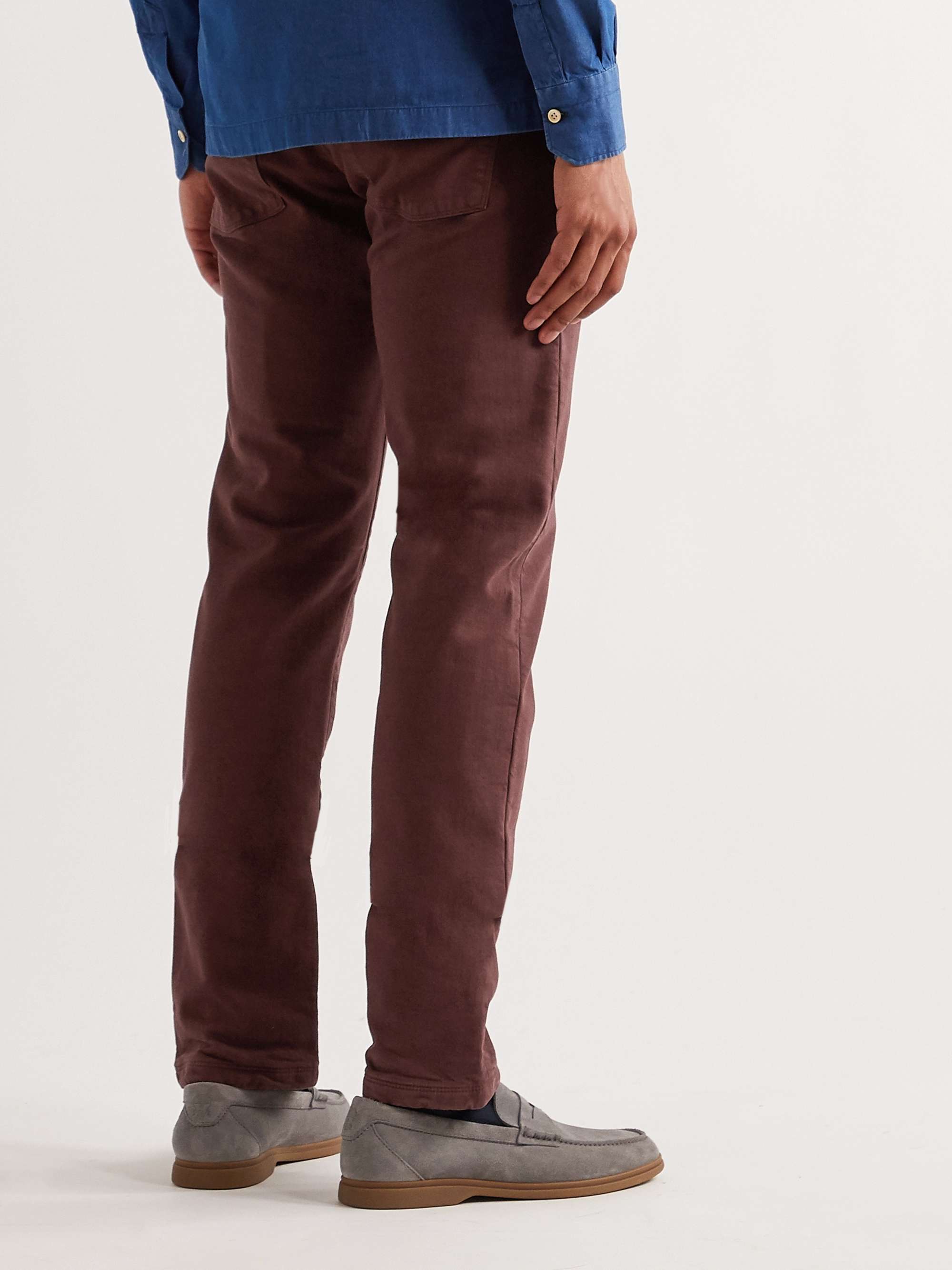 Slim-Fit Rain System Denim Jeans view