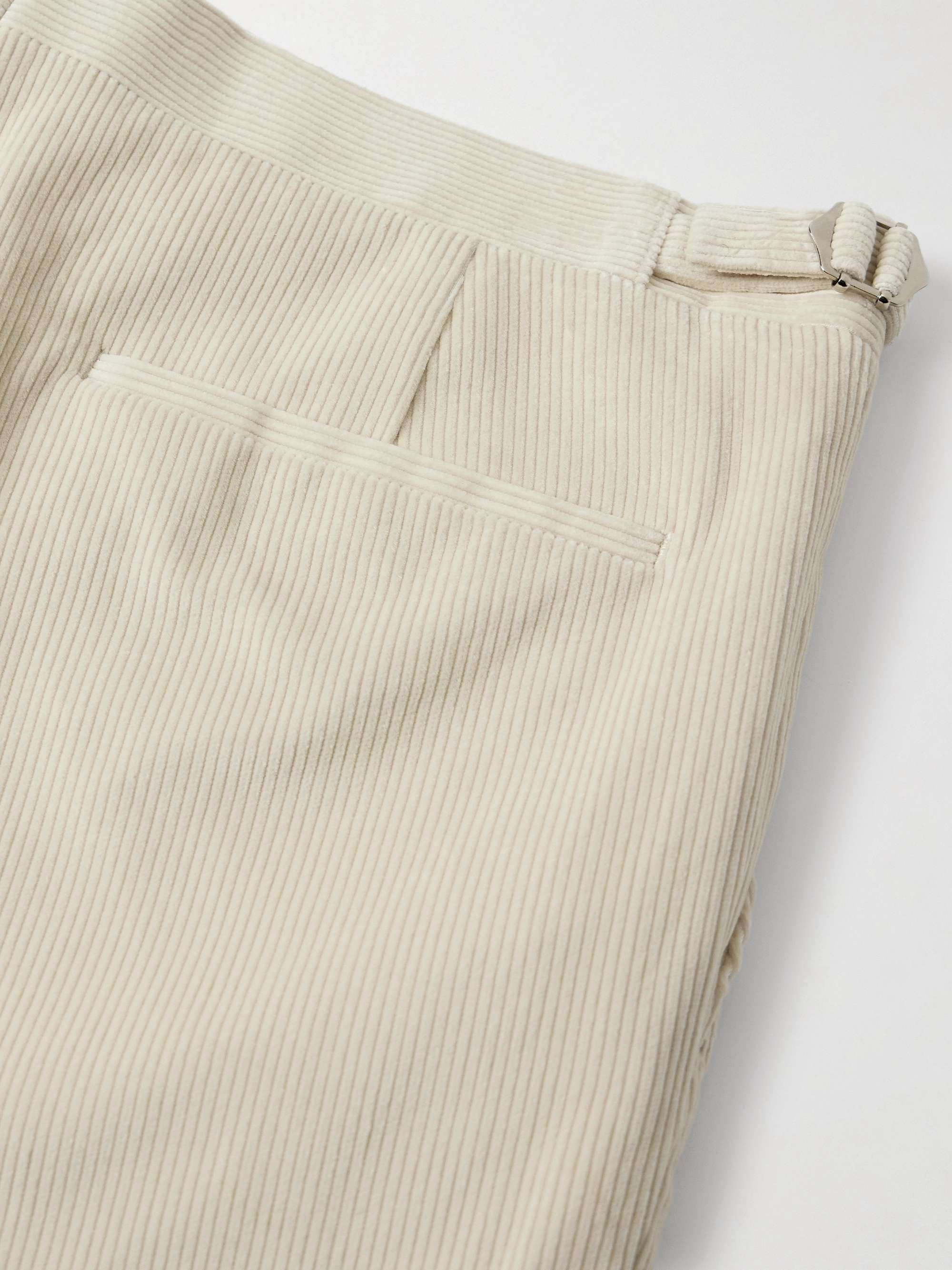Chapman Slim-Fit Straight-Leg Cotton-Corduroy Suit Trousers view