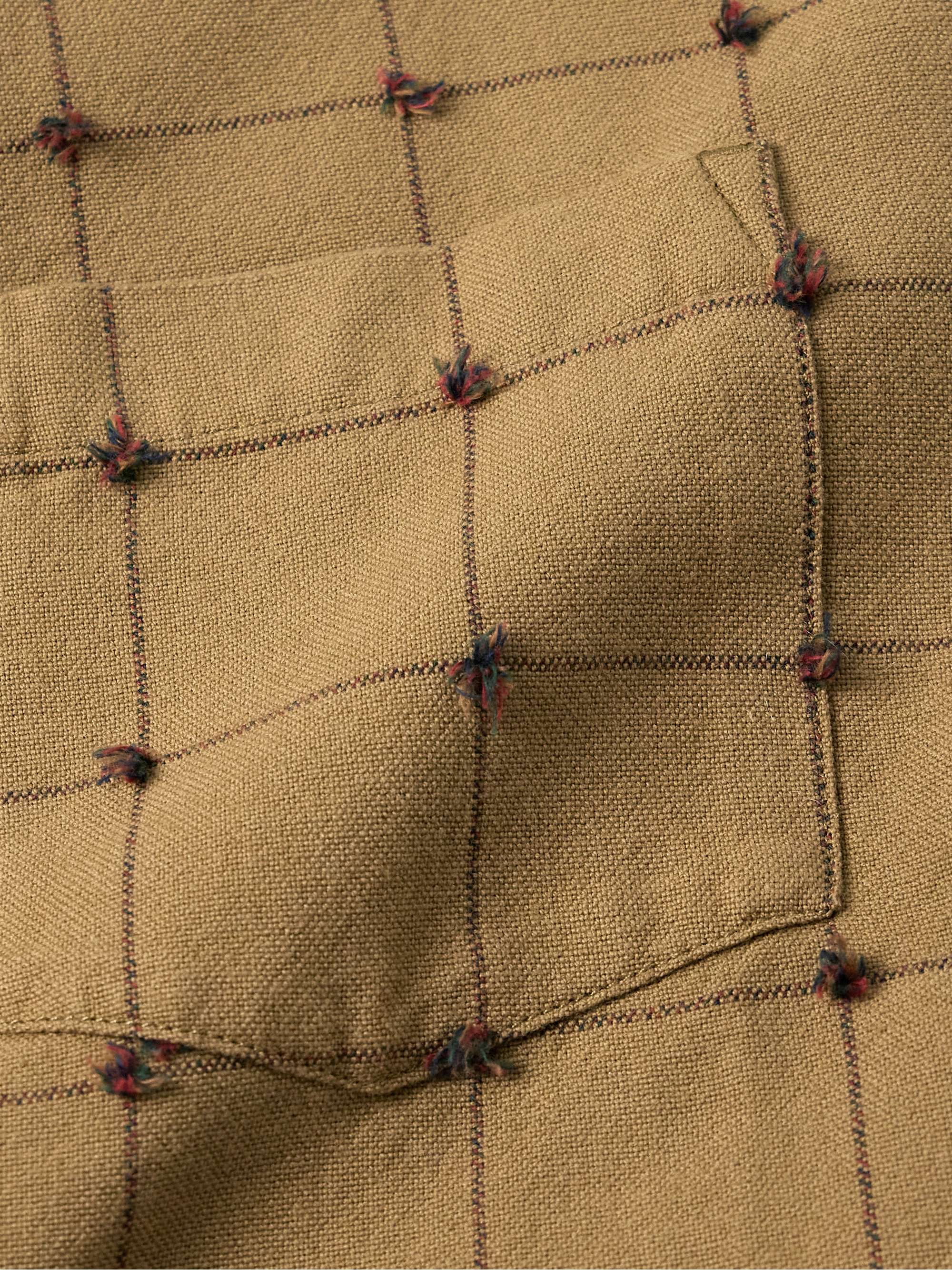 Lure Checked Fil-Coupé Cotton Shirt view