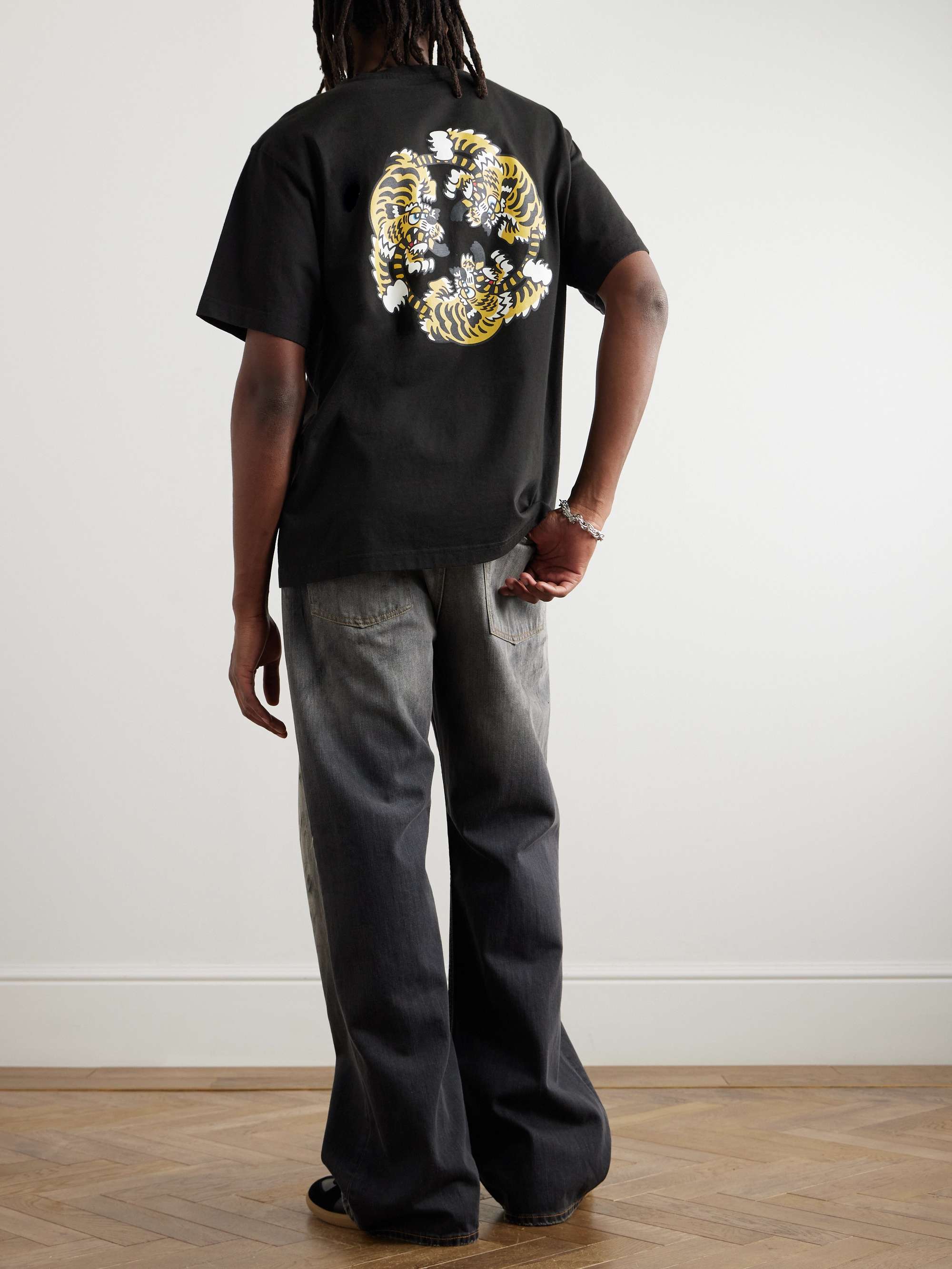 Verdy Logo-Print Cotton-Jersey T-Shirt view
