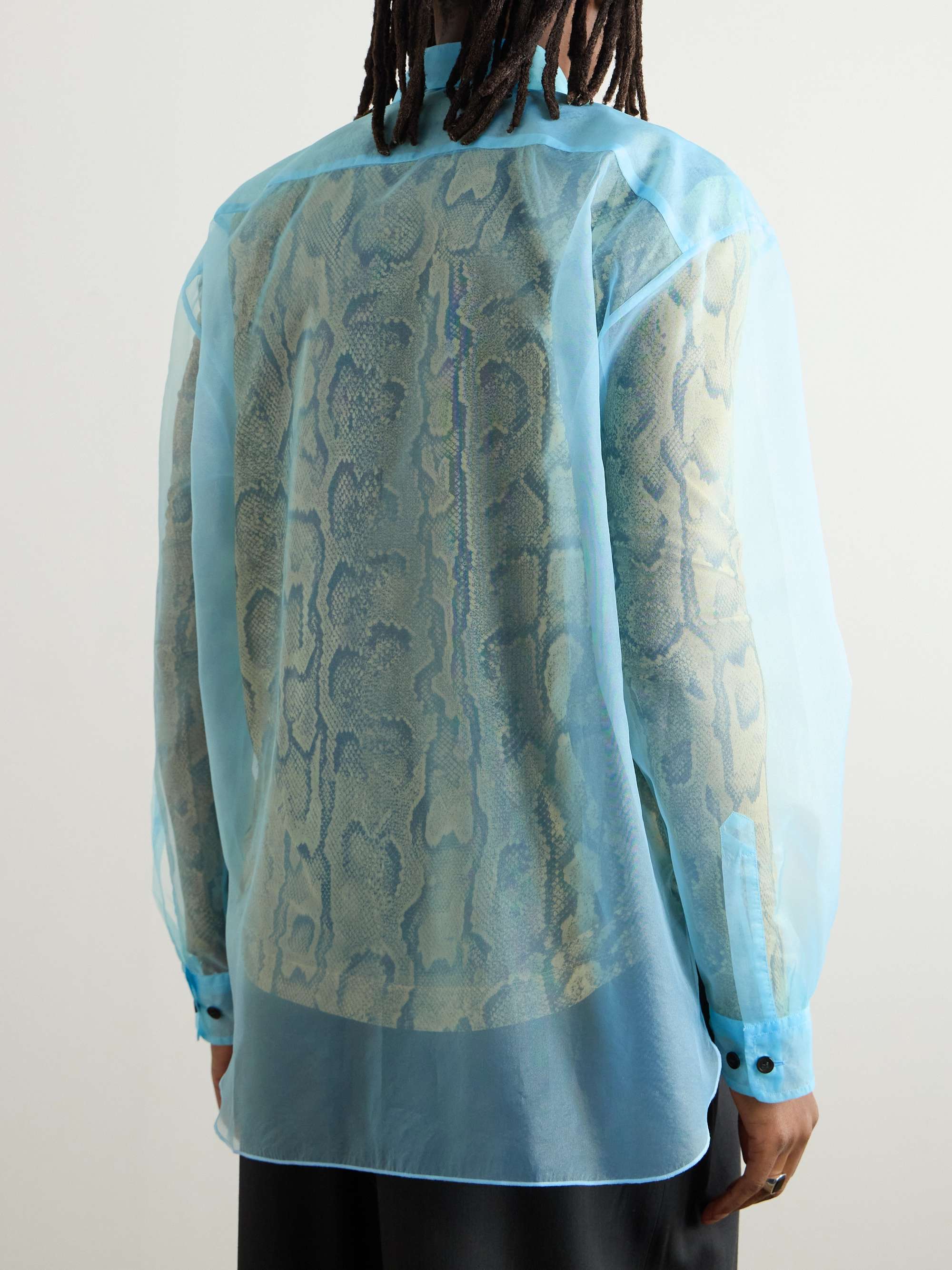 Oversized Organza Shirt view