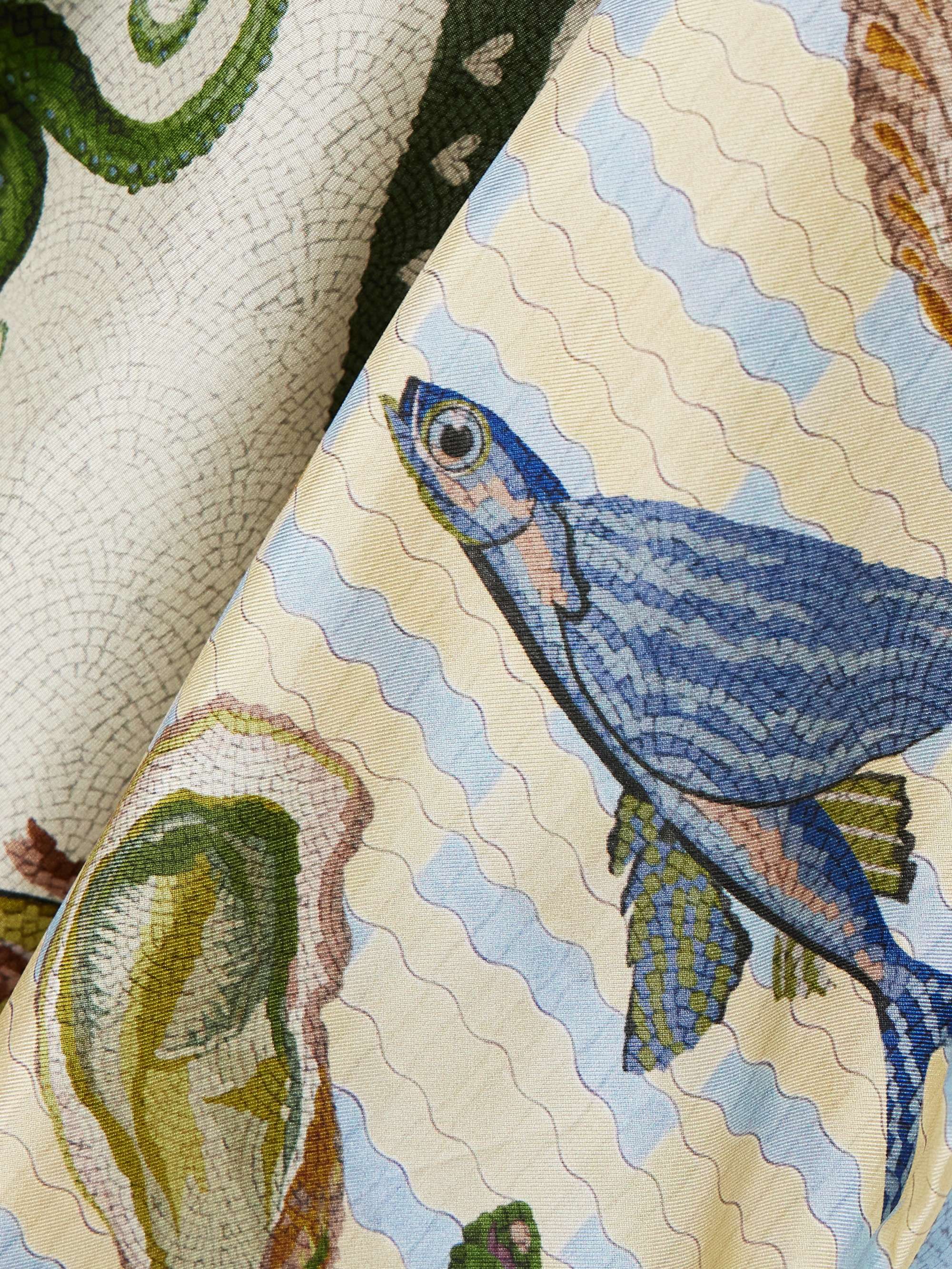 + Sam Pauletto Bath House printed silk-twill shirt view
