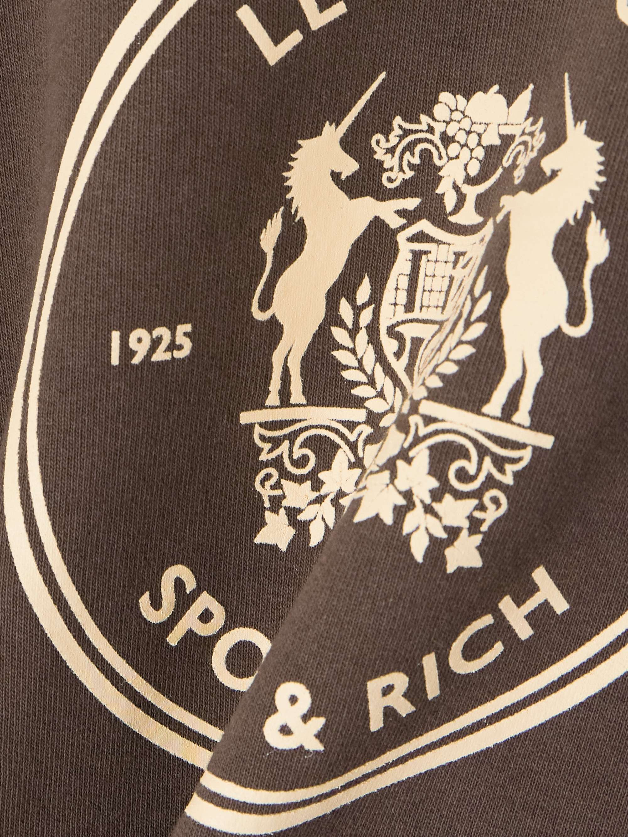 + Le Bristol Paris Crest printed cotton-jersey sweatshirt view