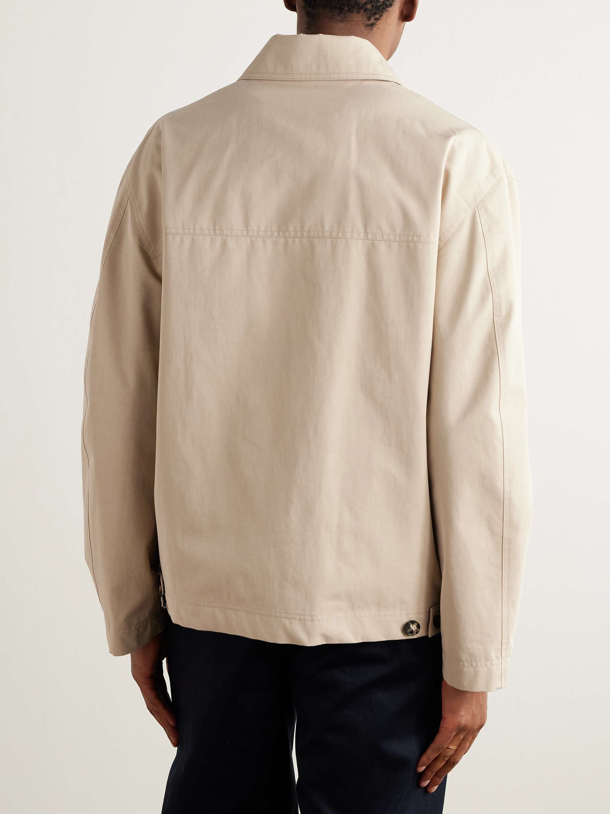 Rudolf Rain System® Cotton-Blend Gabardine Blouson Jacket view