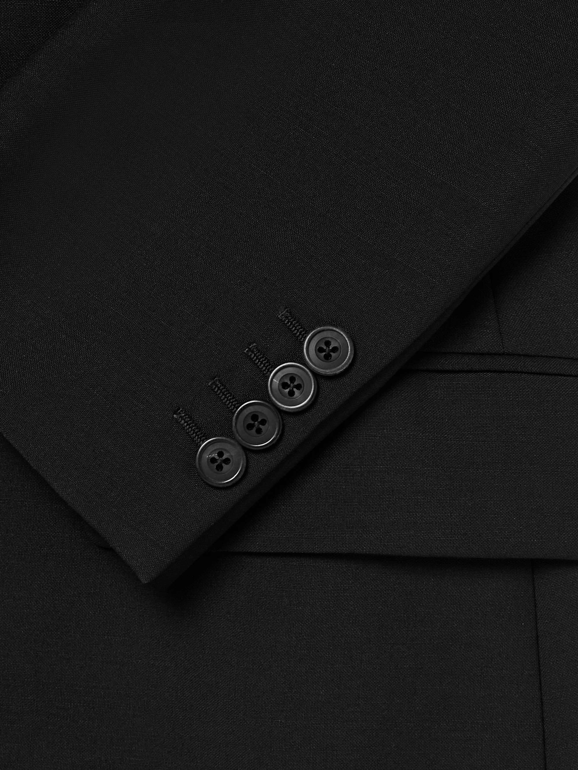 Slim-Fit Wool and Mohair-Blend Blazer view