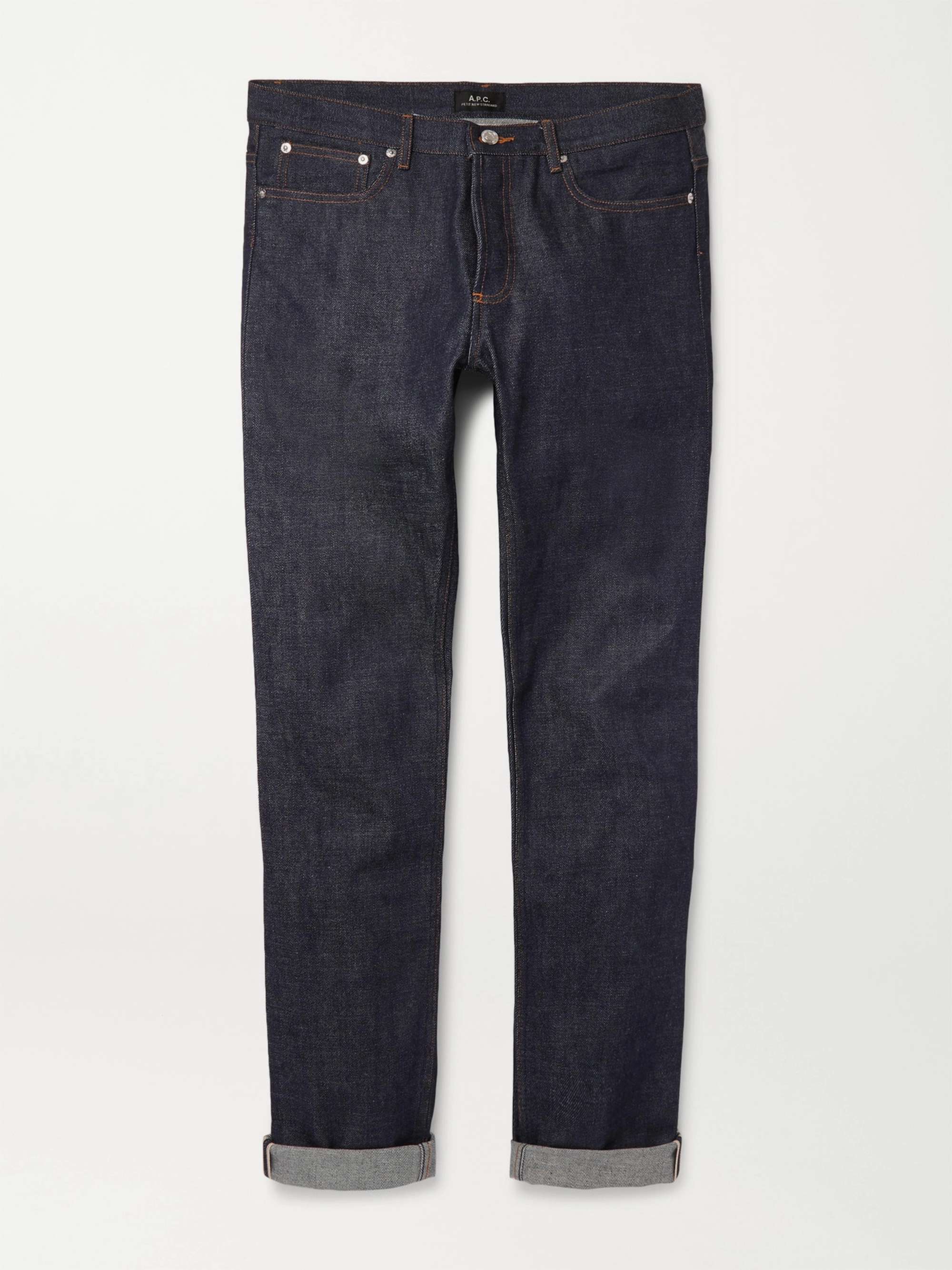 Petit New Standard Skinny-Fit Dry Selvedge Denim Jeans view