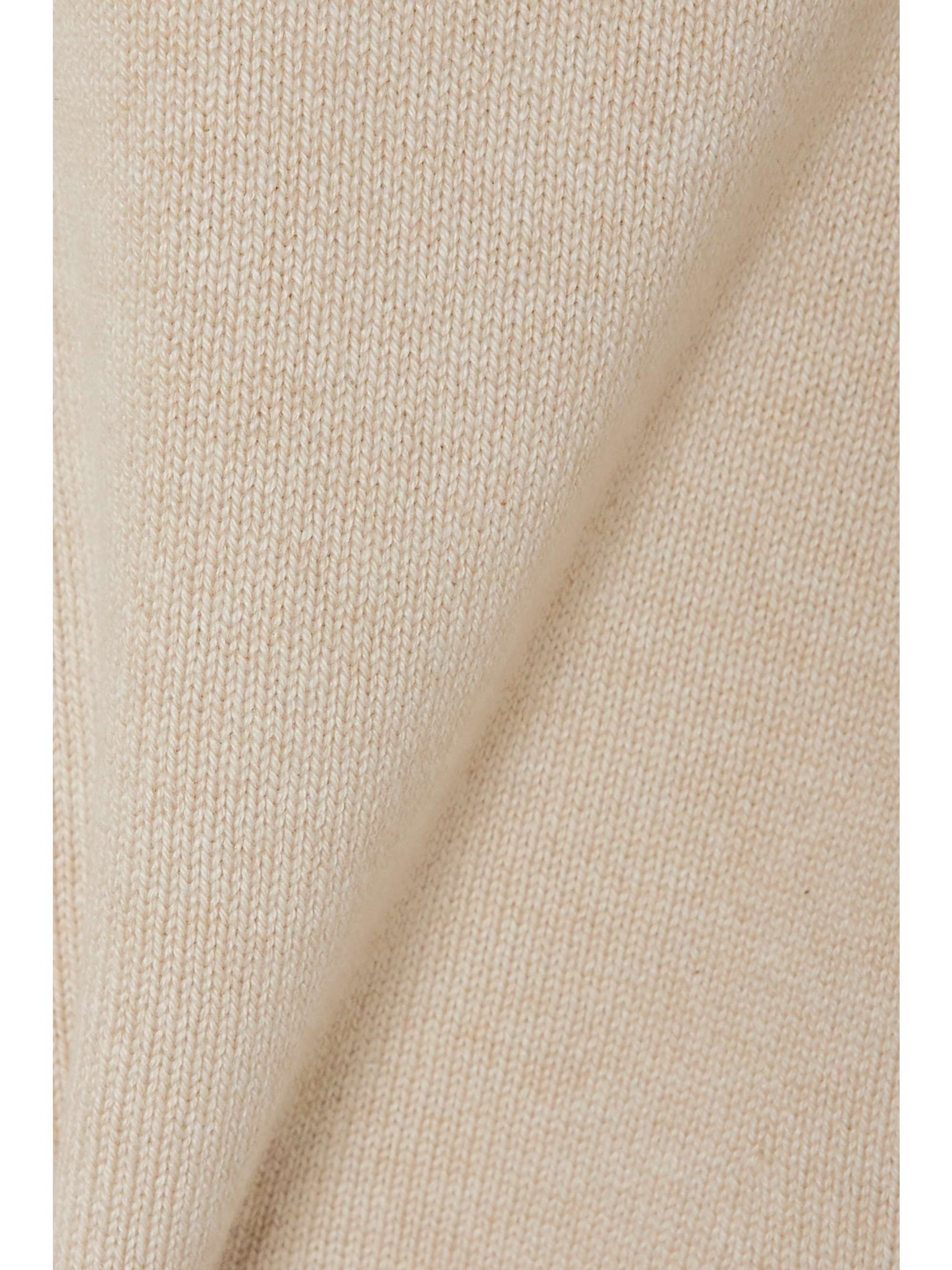Cashmere polo sweater view