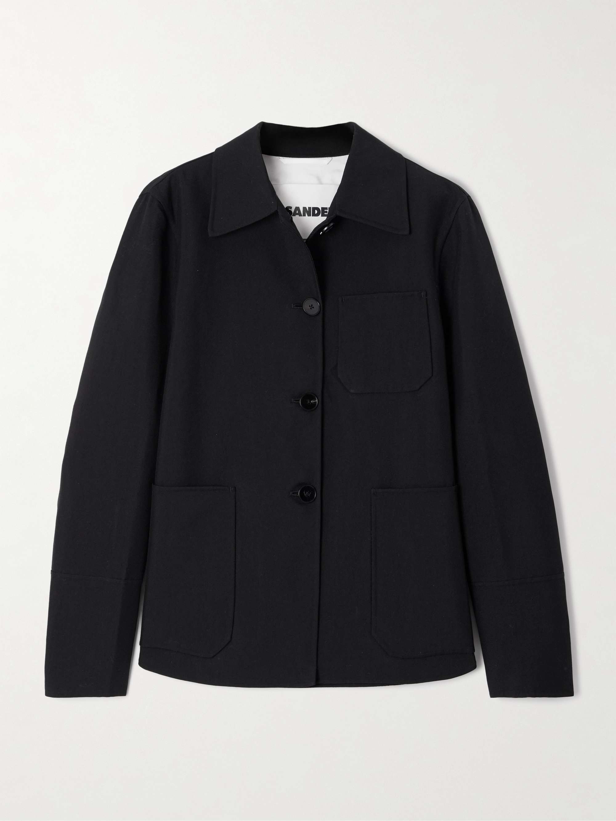 Cotton-blend jacket view