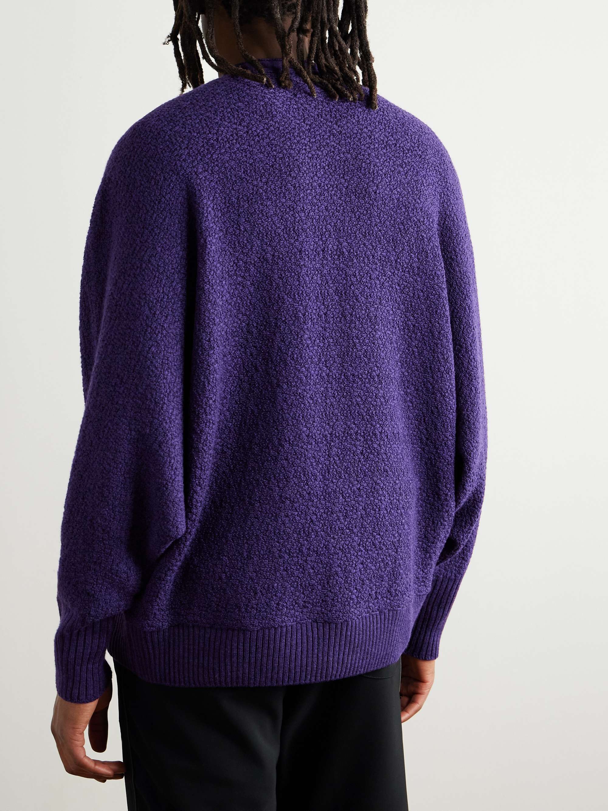 Merino Wool-Bouclé Cardigan view