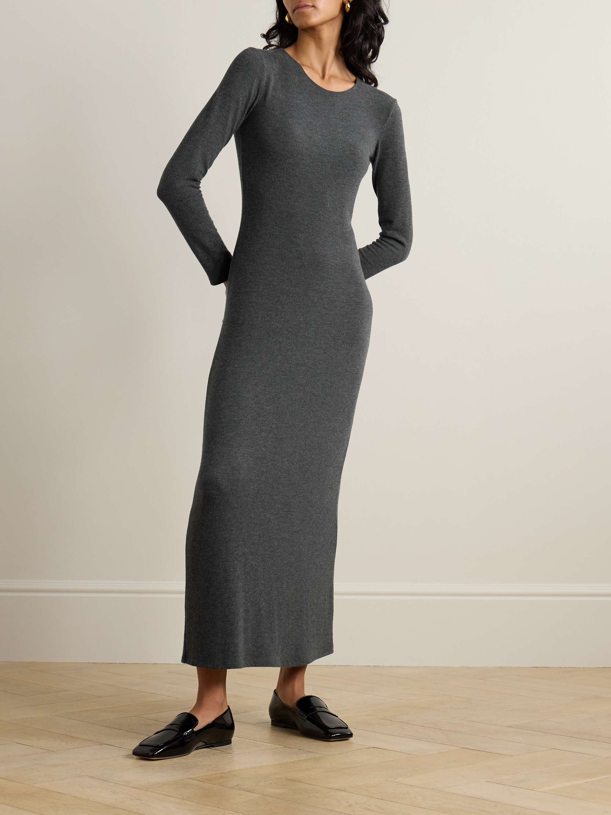 Lauren stretch-jersey maxi dress view