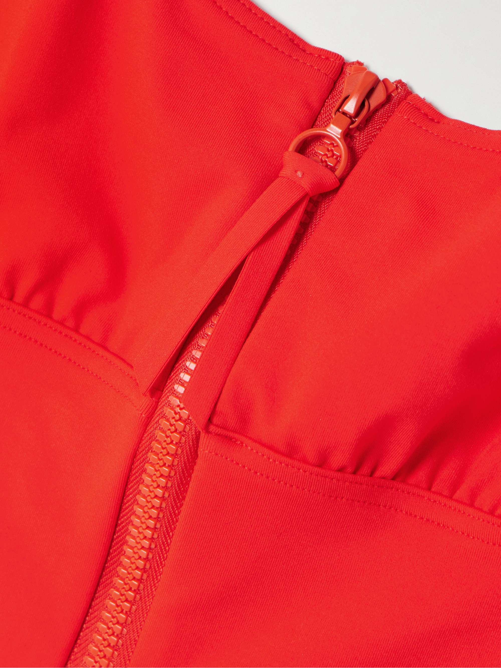 Athletic Tribune paneled swimsuit view