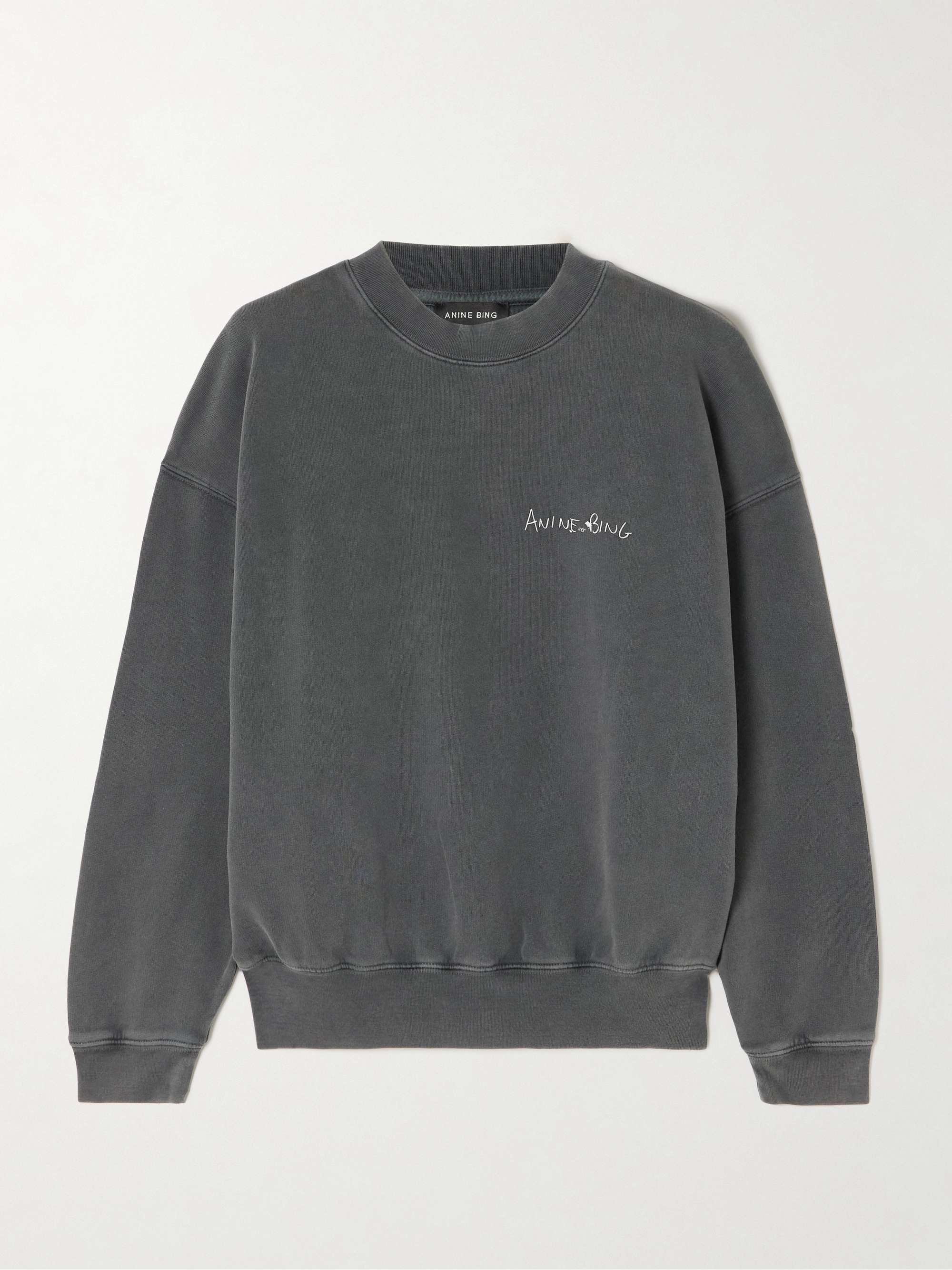 Jaci printed cotton-jersey sweatshirt view