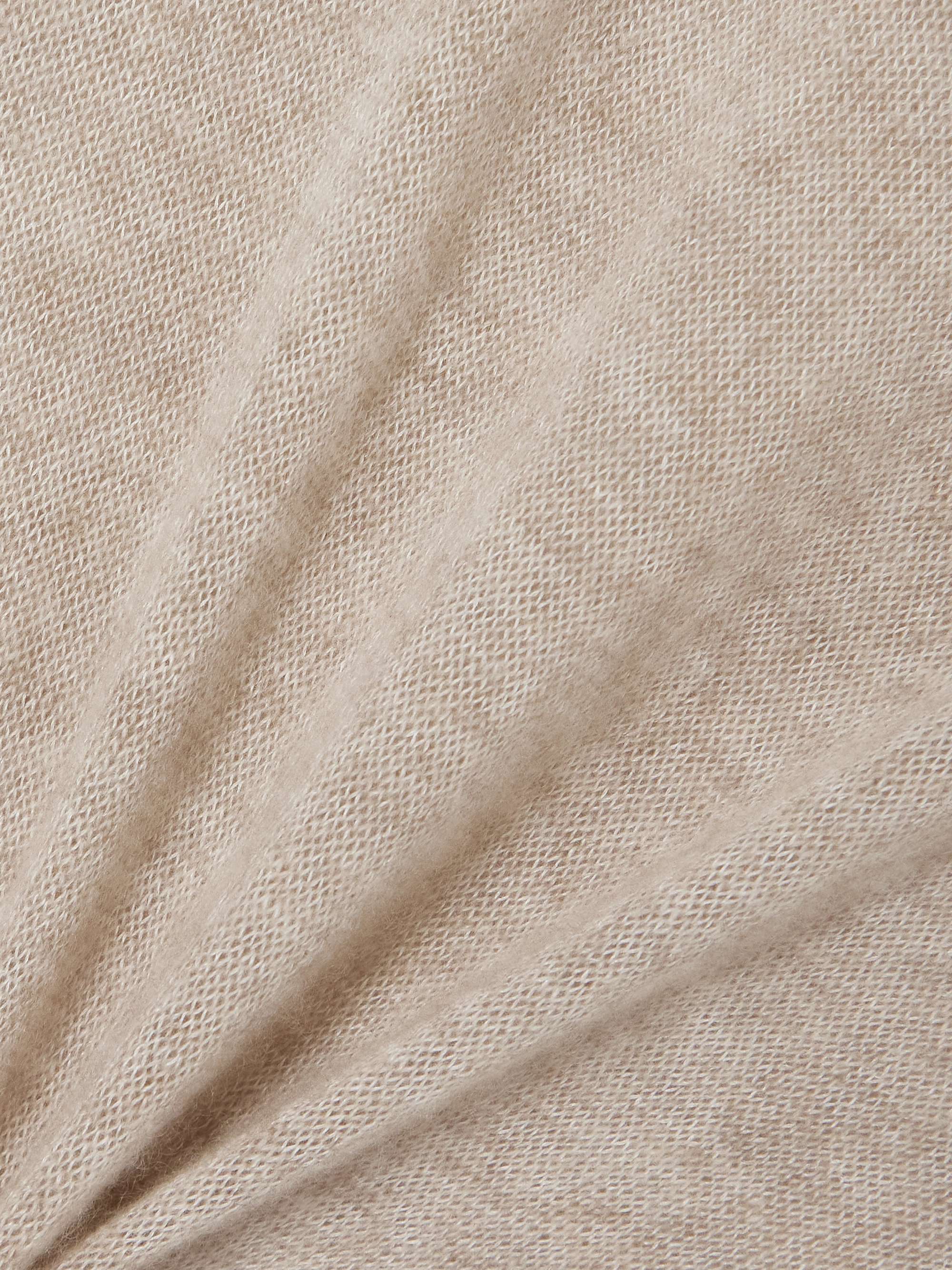 Camino cashmere and silk-blend midi dress view