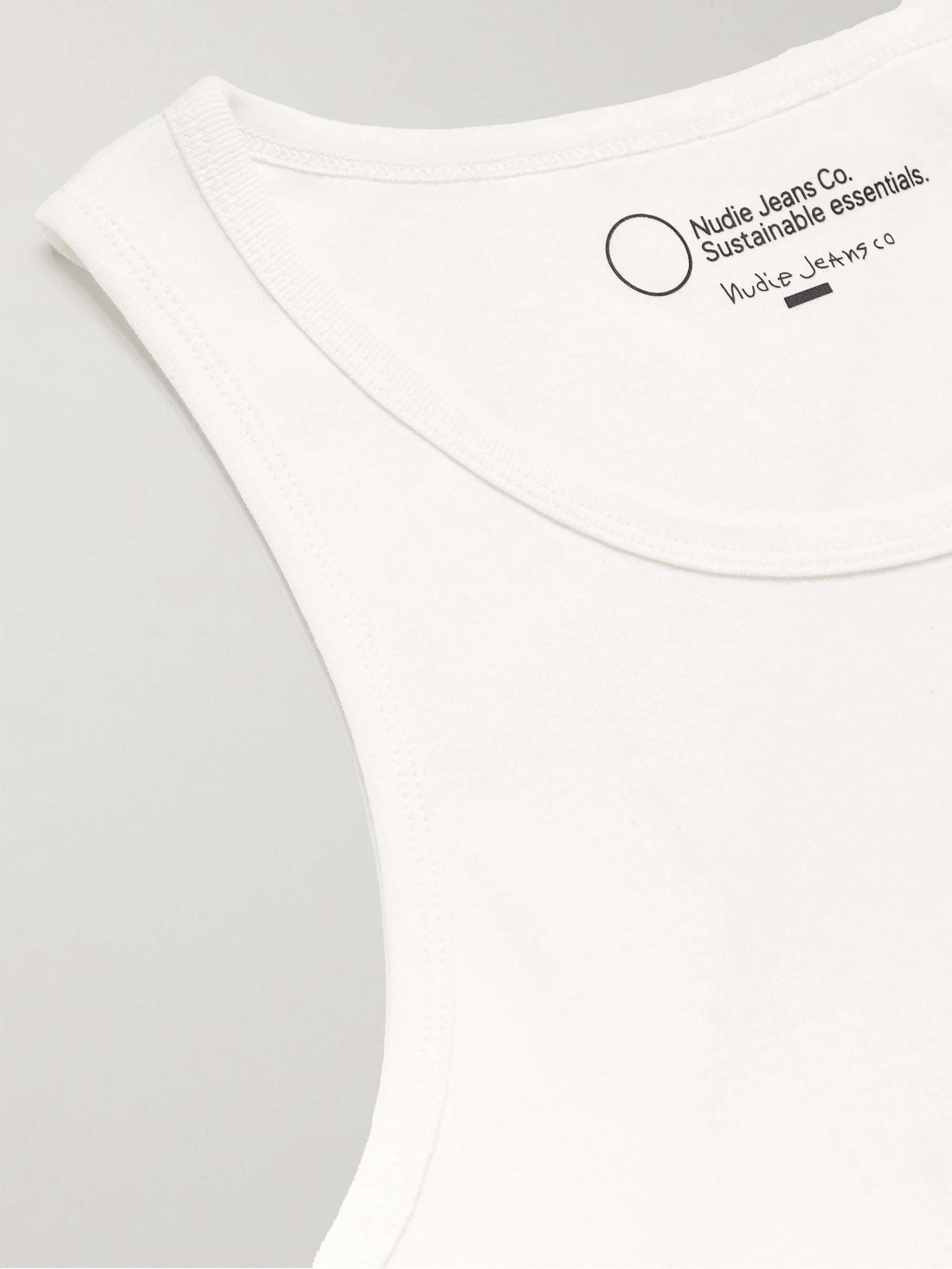Slim-Fit Organic Cotton-Jersey Tank Top view