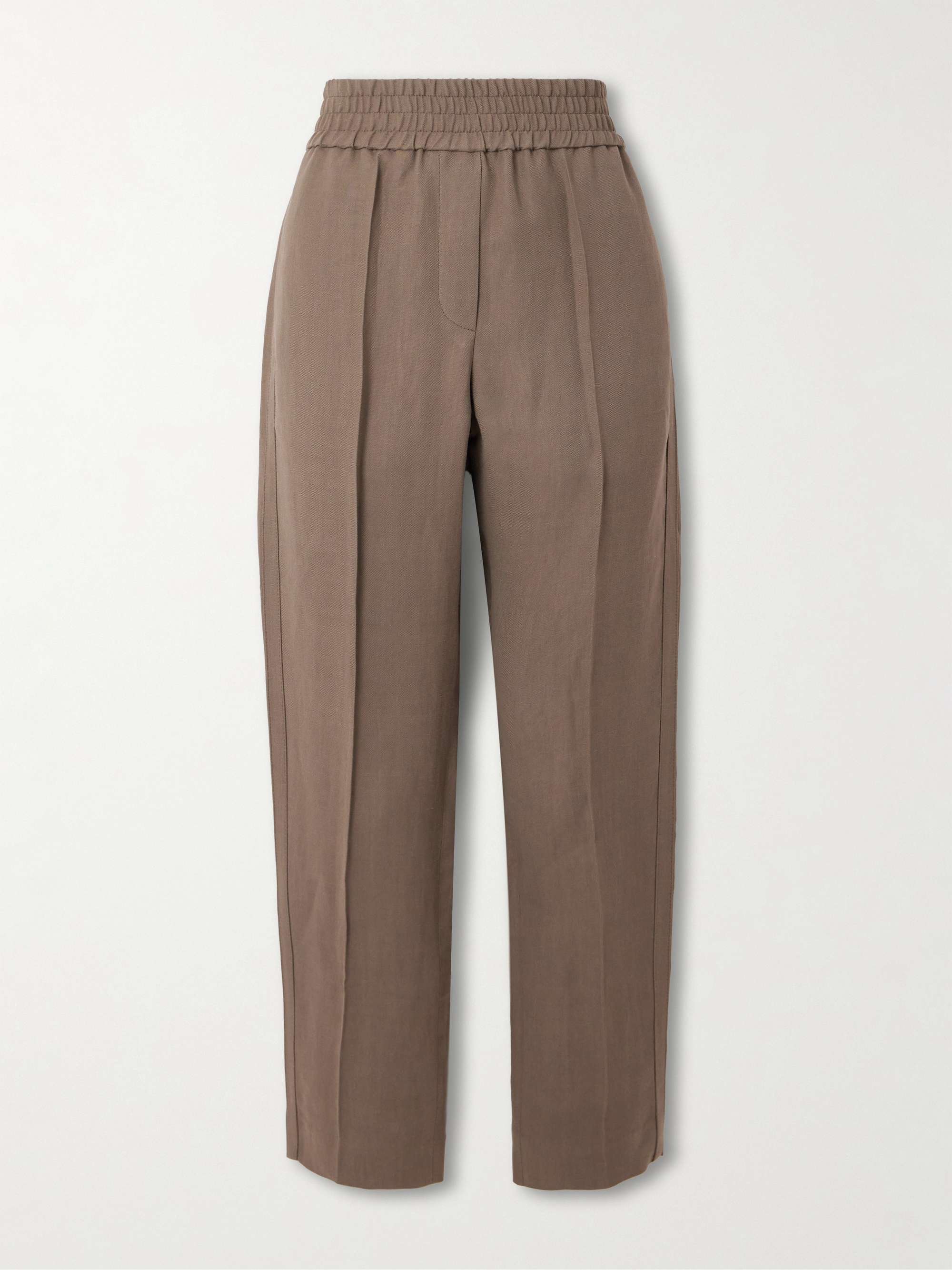 Woven tapered pants view