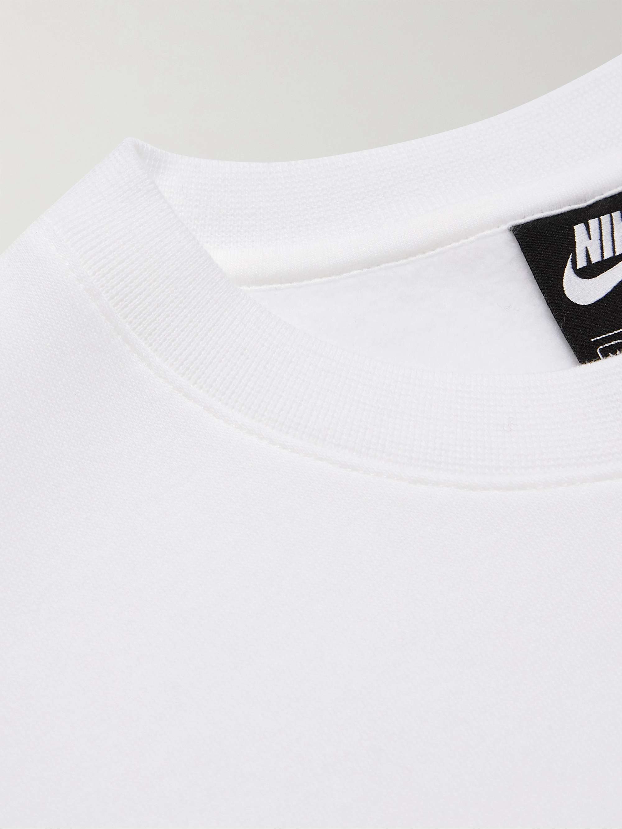 NSW Logo-Embroidered Cotton-Blend Jersey Sweatshirt view