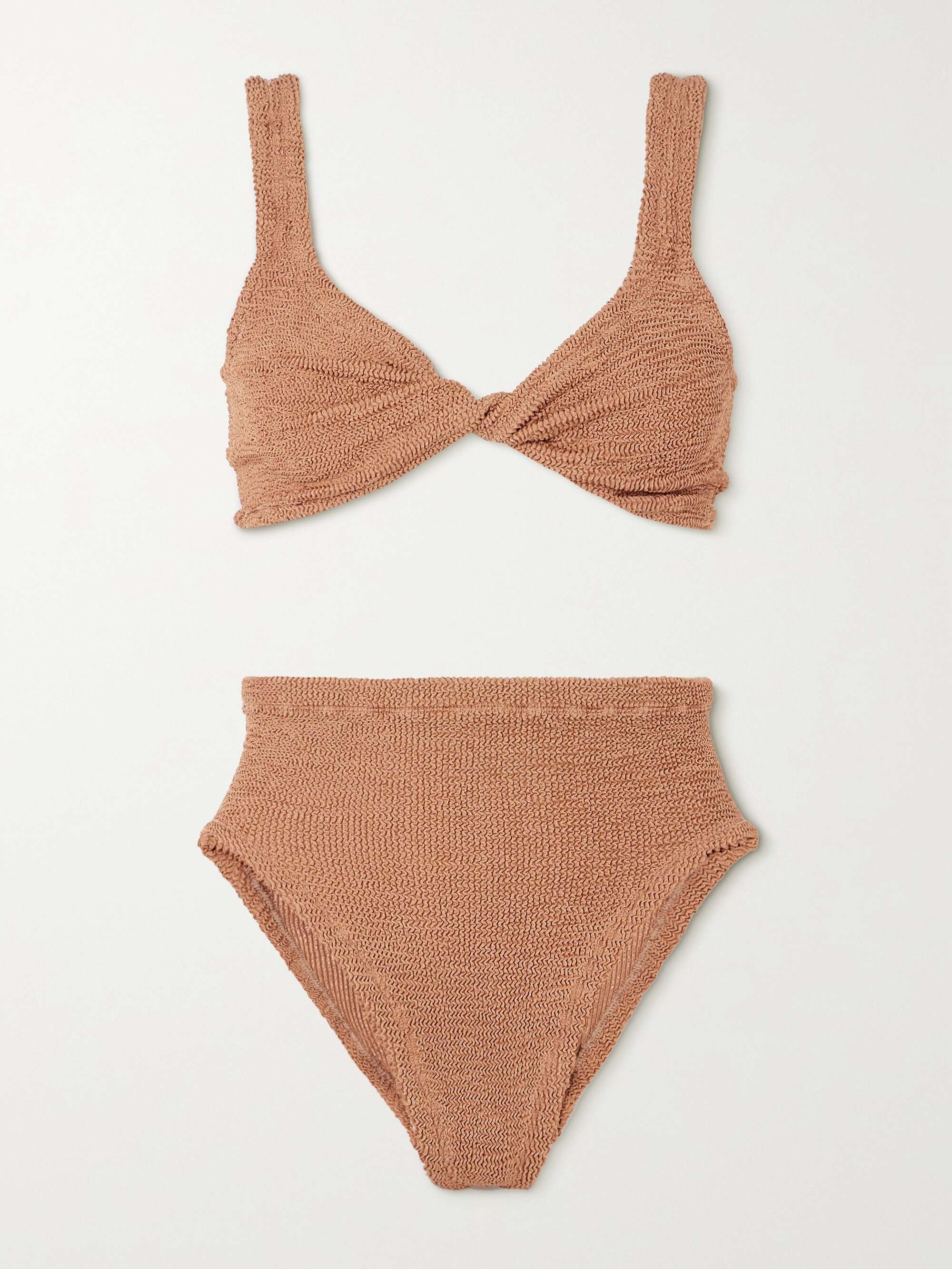 Jamie metallic seersucker bikini view