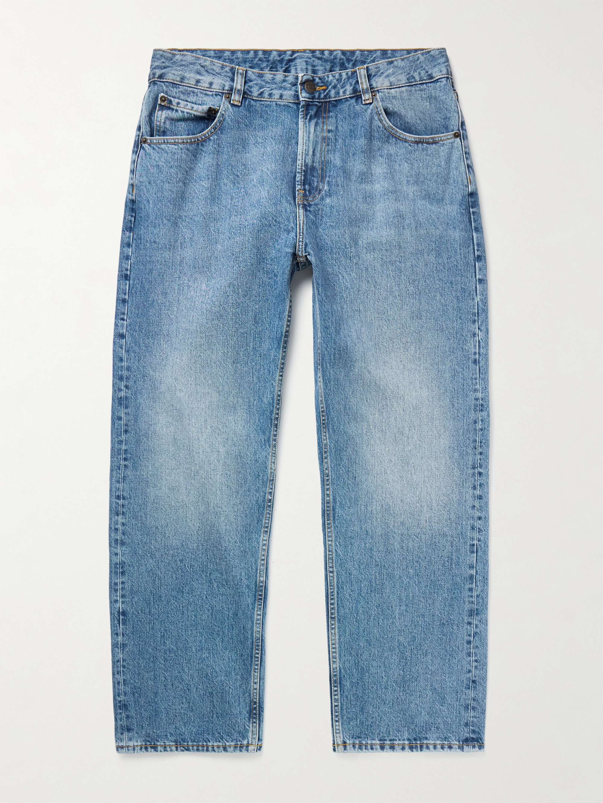 Straight-Leg Organic Jeans view