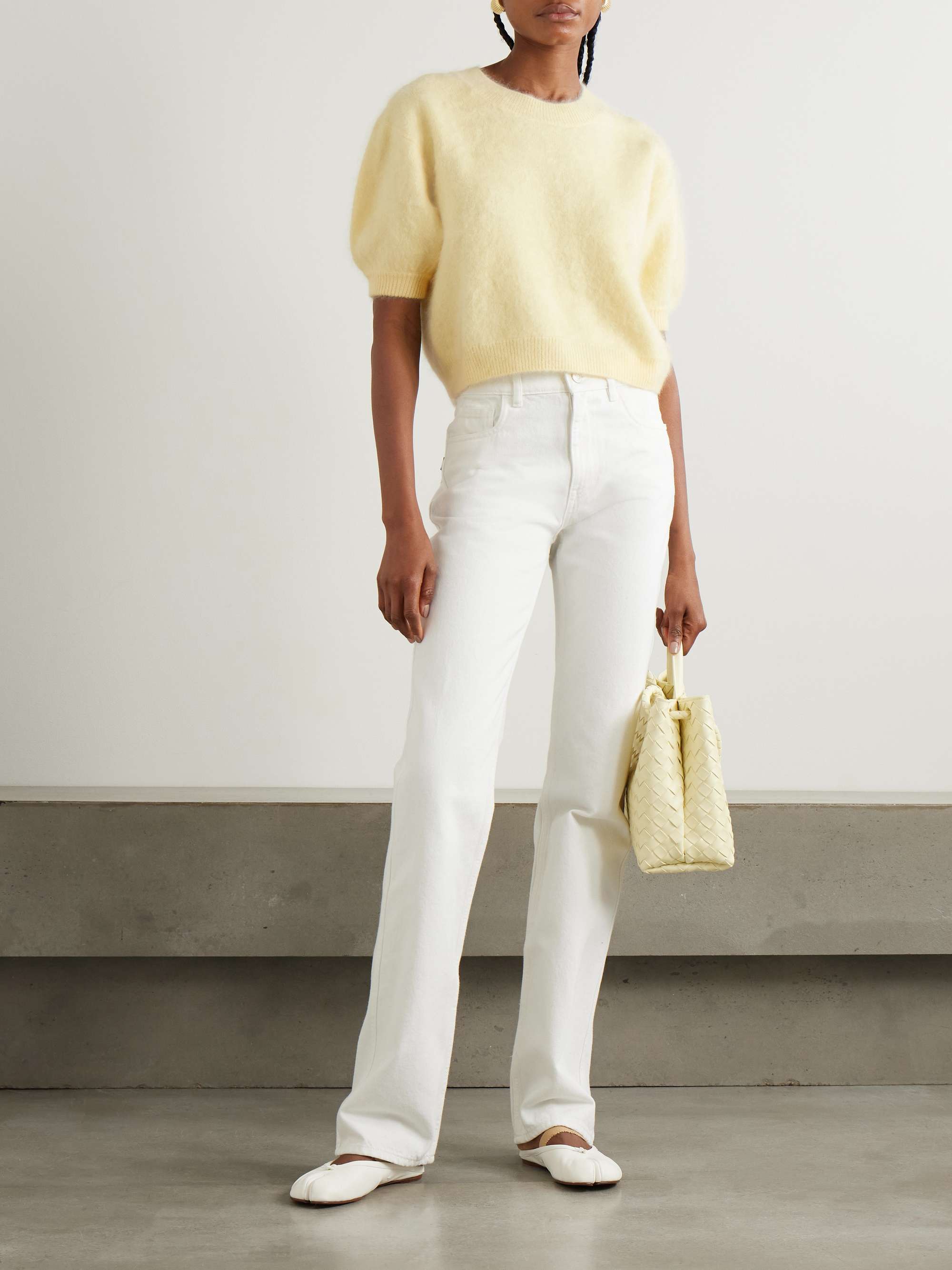 Juniper brushed-cashmere sweater view