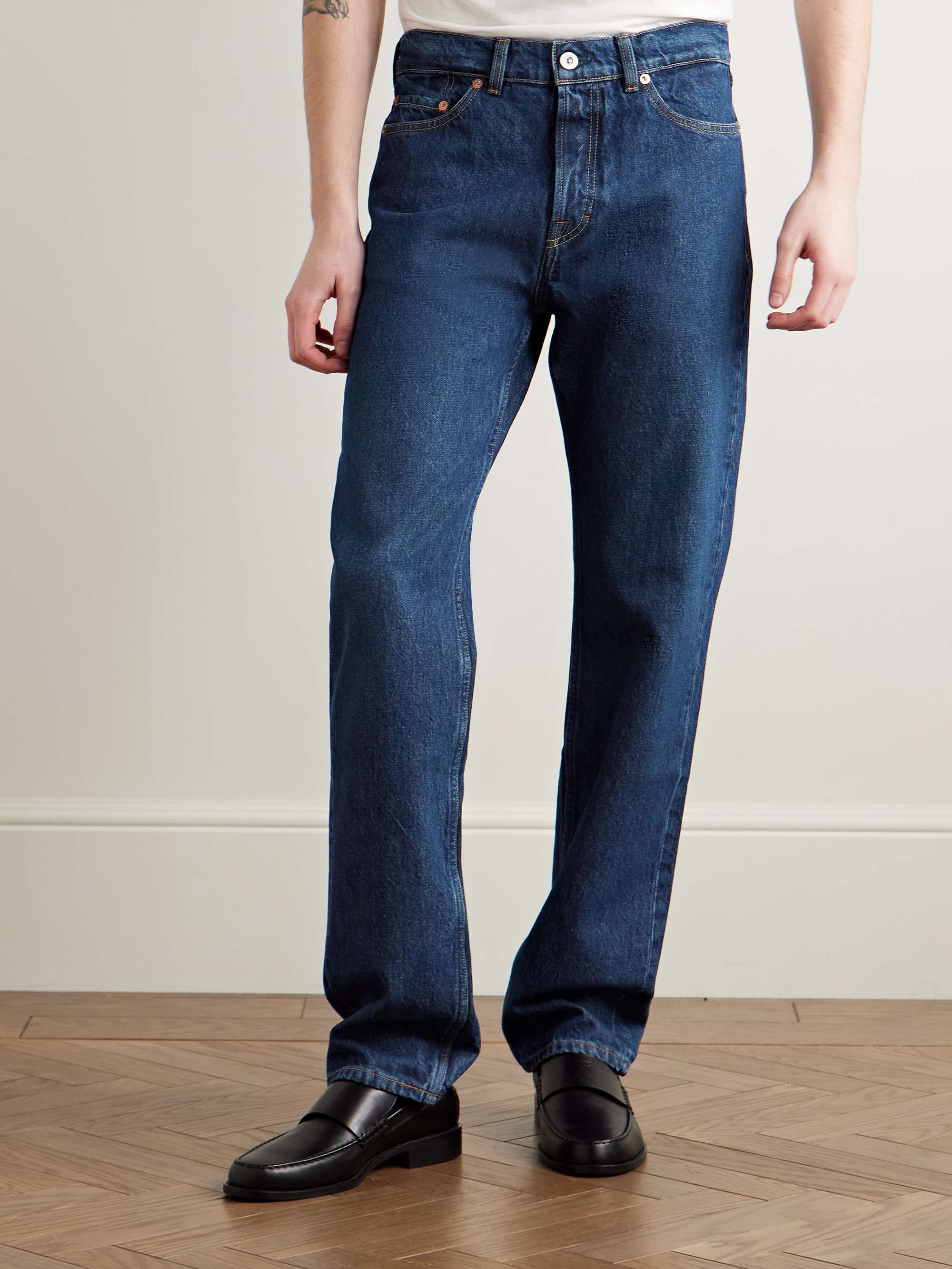 First Cut Straight-Leg Jeans view