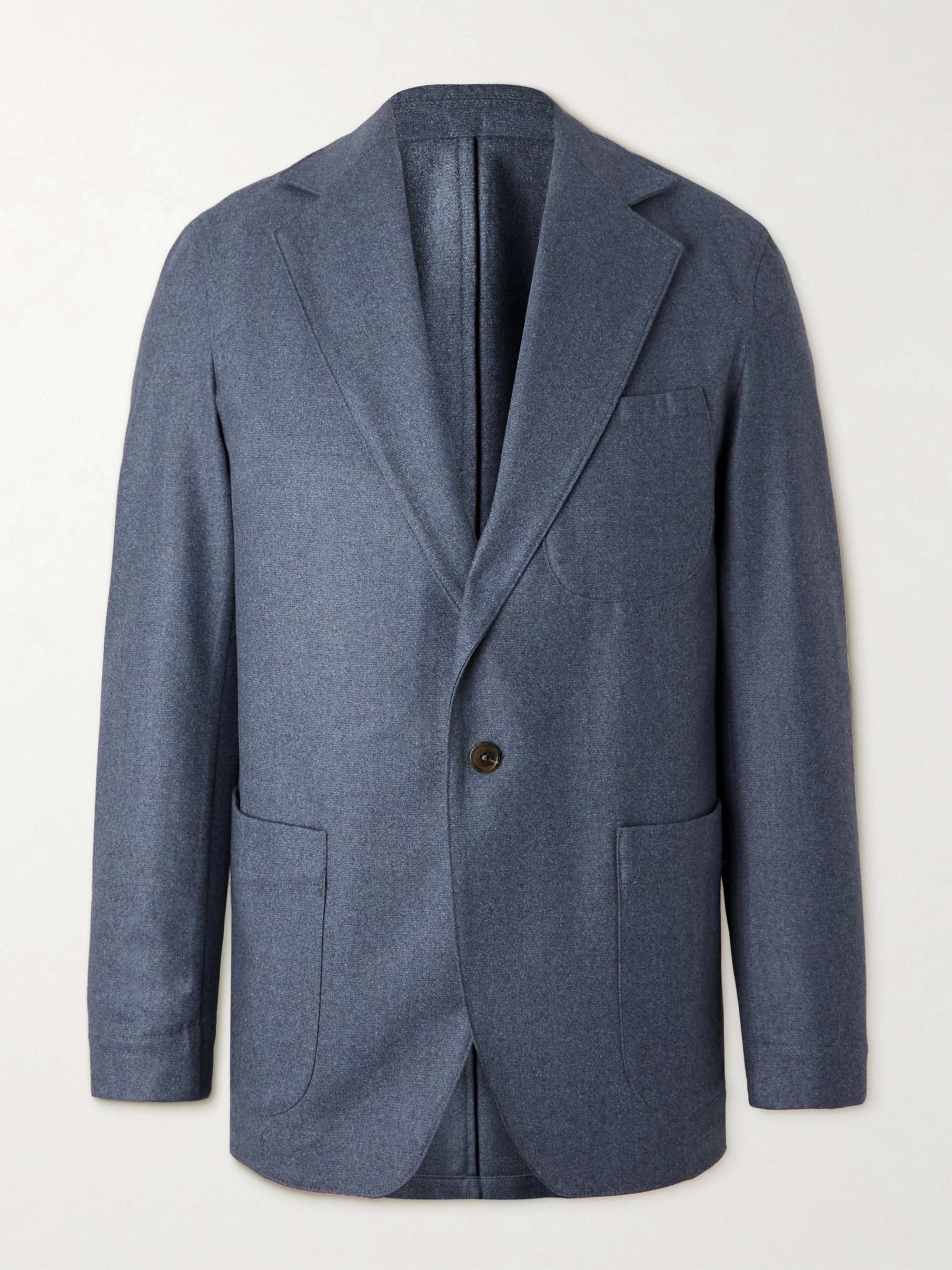 Wool-Flannel Blazer view
