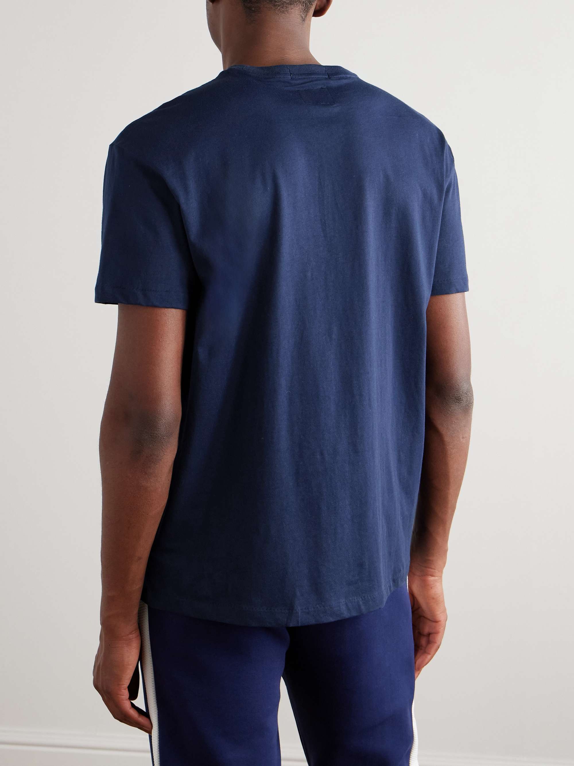 + Wimbledon Logo-Print Cotton-Jersey T-Shirt view