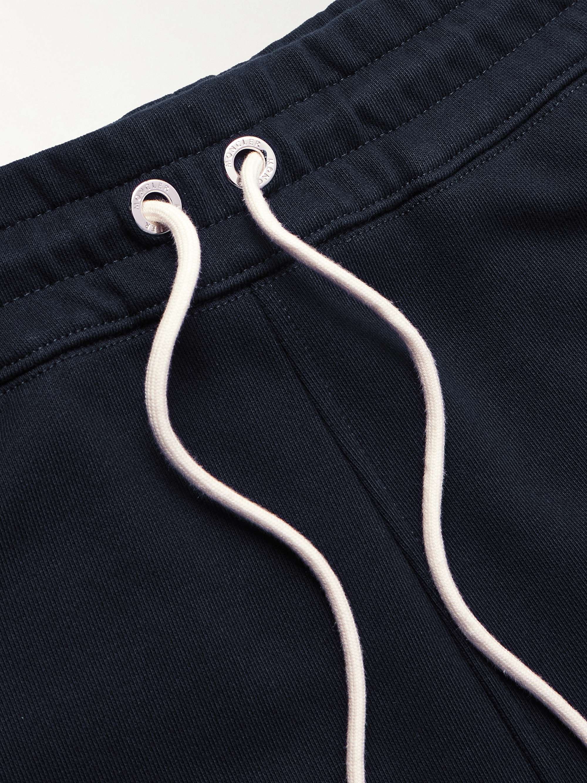 + Billionaire Boys Club Straight-Leg Shell-Trimmed Cotton-Jersey Sweatpants view