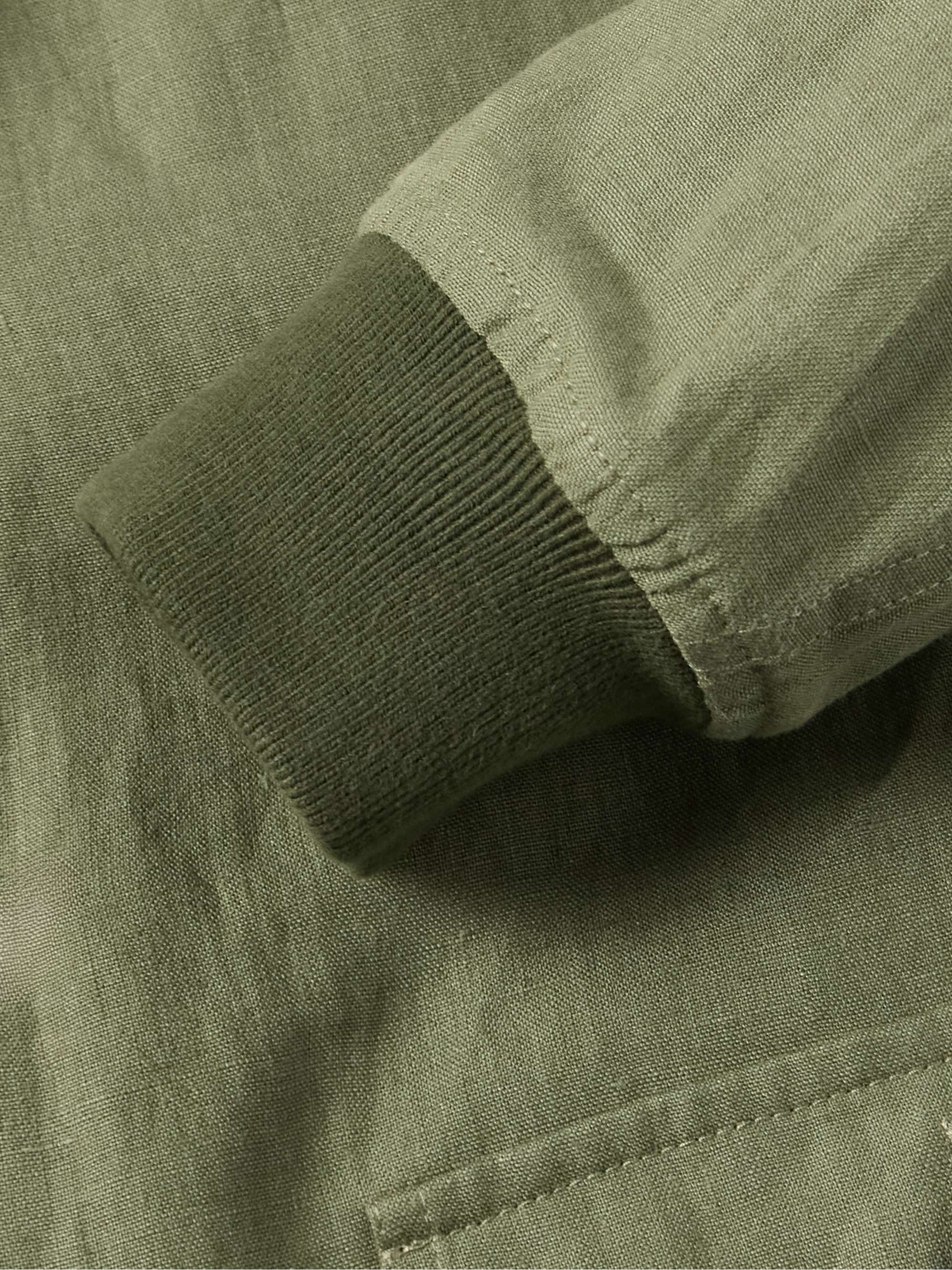 Valstarino Linen Bomber Jacket view