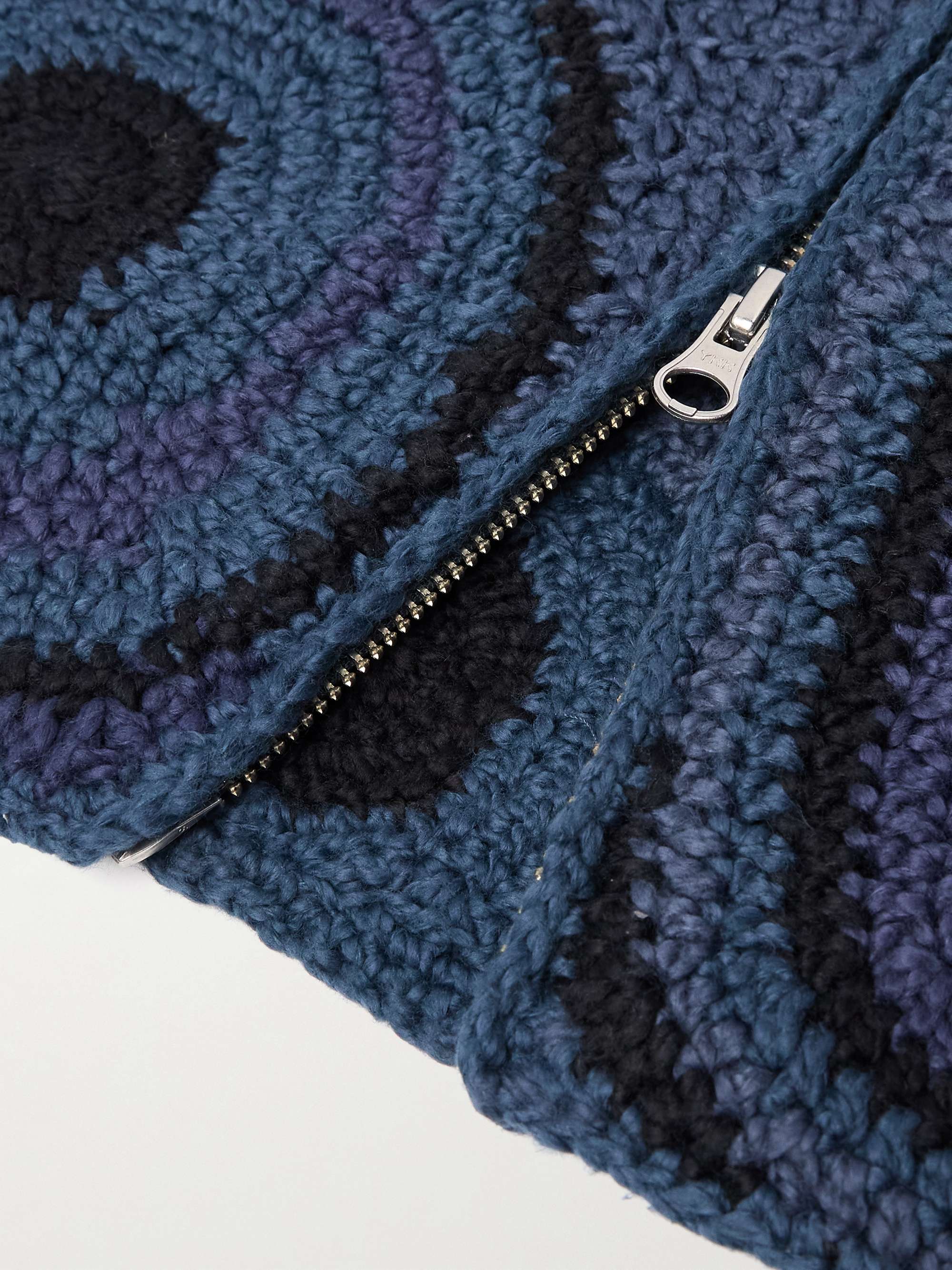 Strata Crocheted Cotton Jacket view