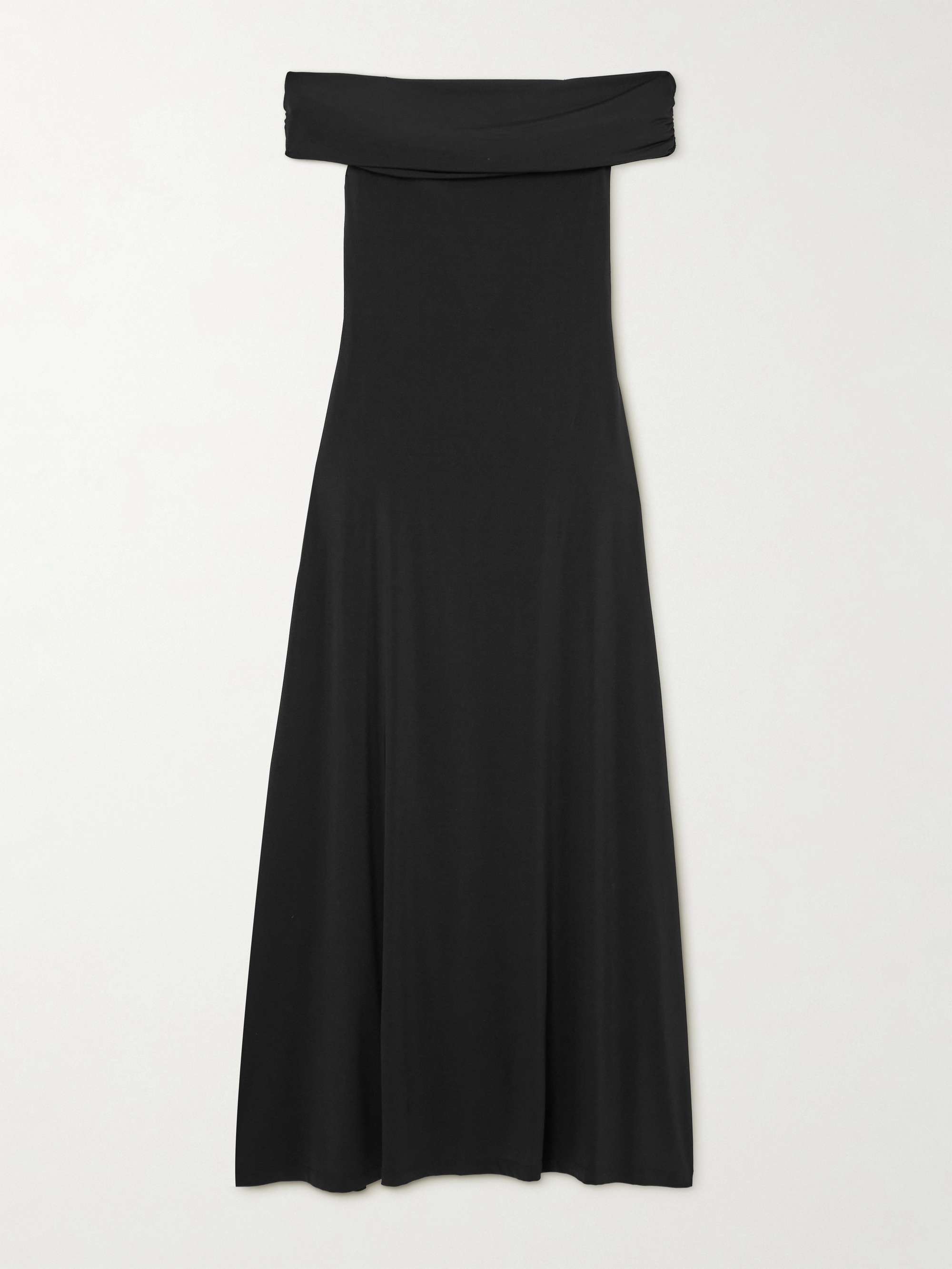 Sofie off-the-shoulder stretch-jersey maxi dress view