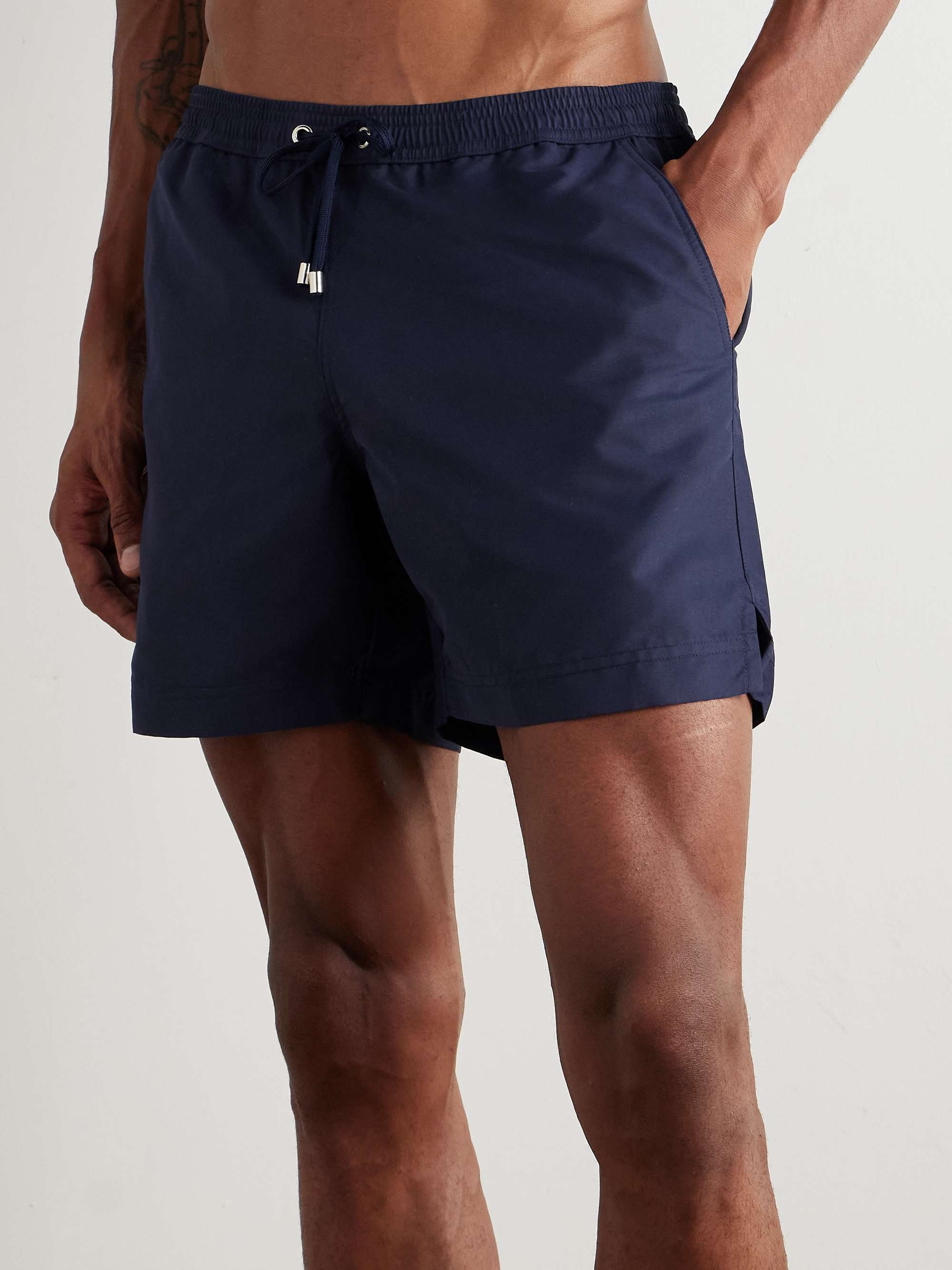 Mid-Length Recycled SEAQUAL Swim Shorts view