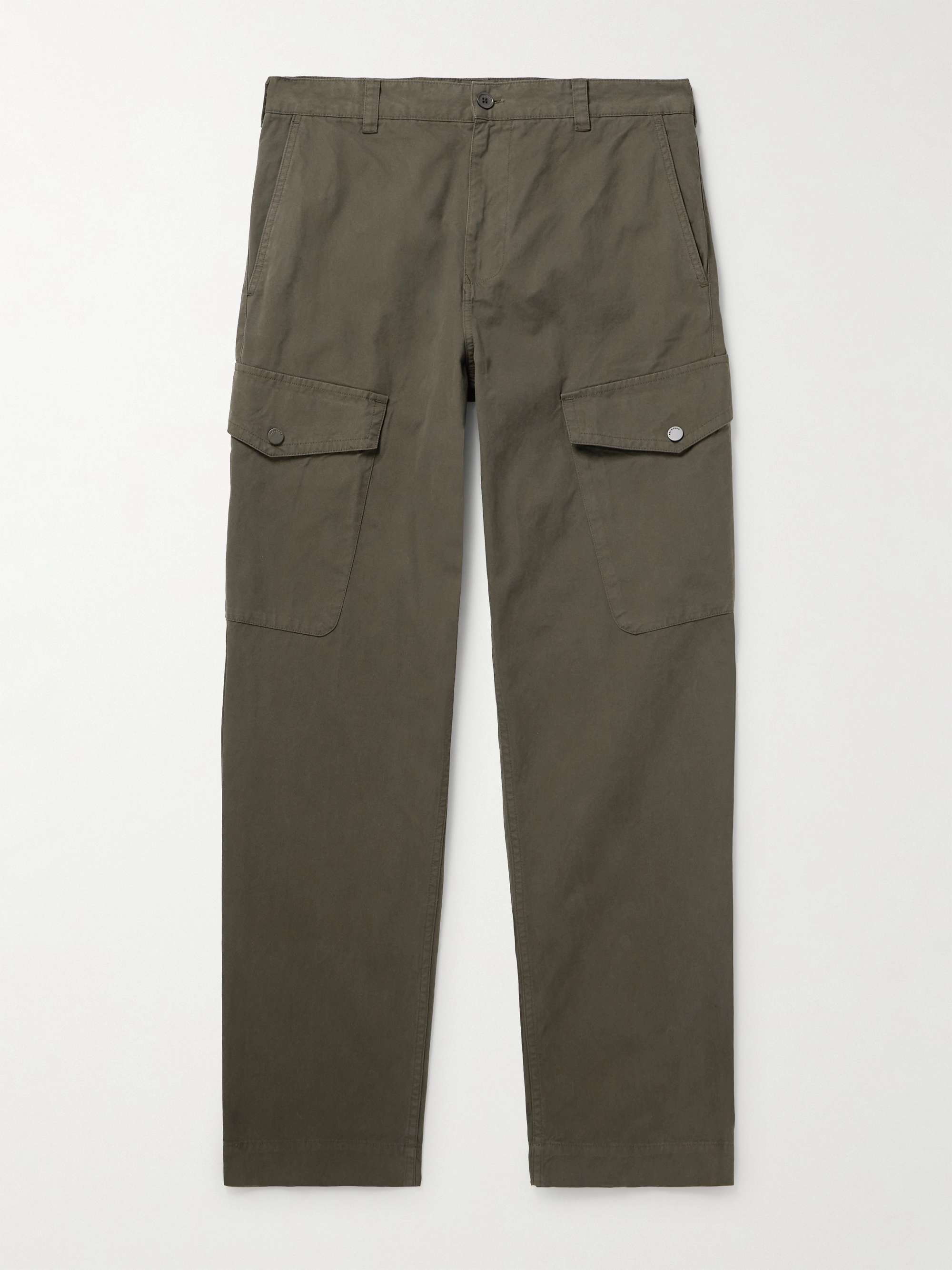 Dispatch Straight-Leg Garment-Dyed Cotton Cargo Trousers view