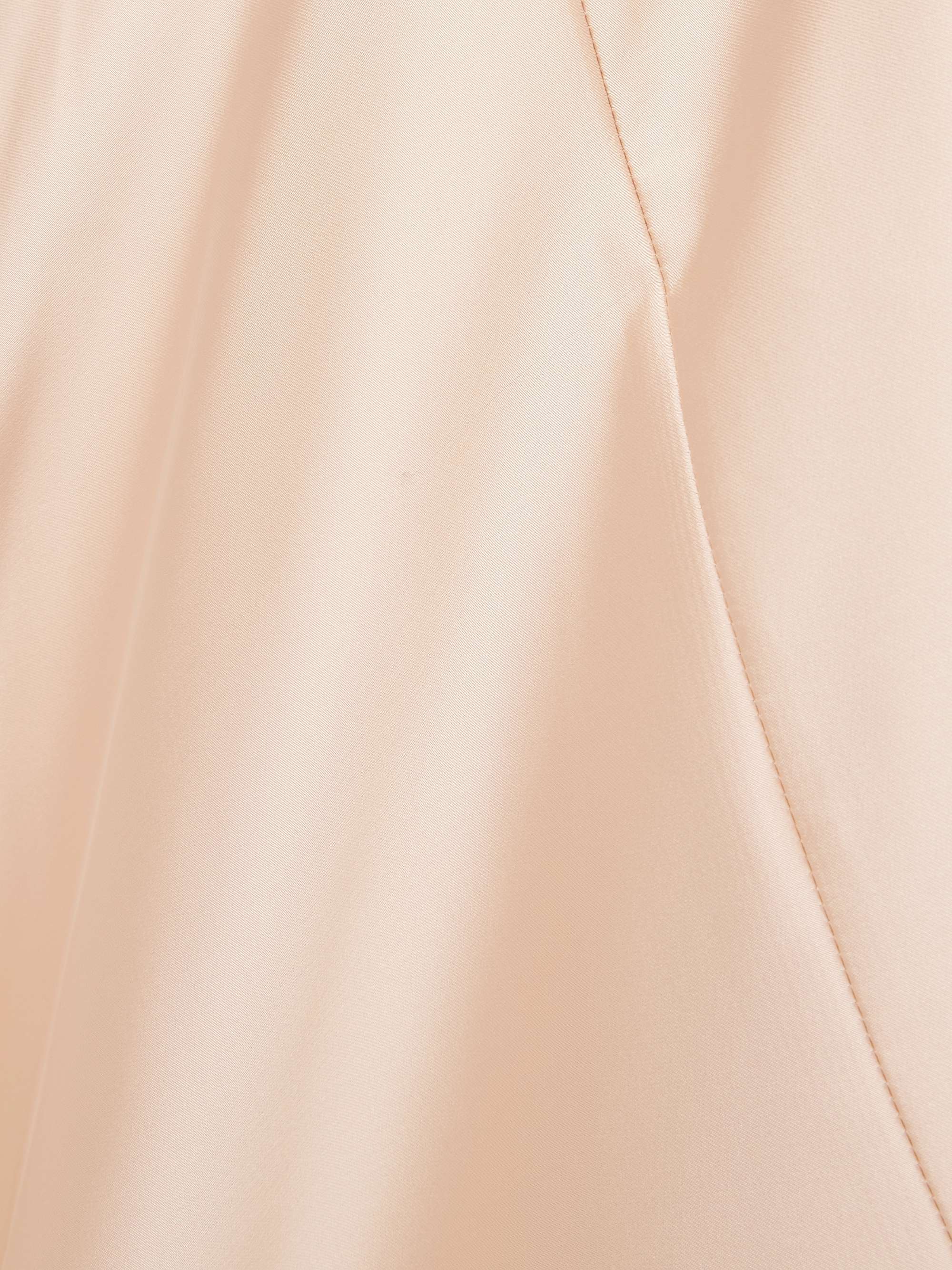 Maria draped satin maxi dress view
