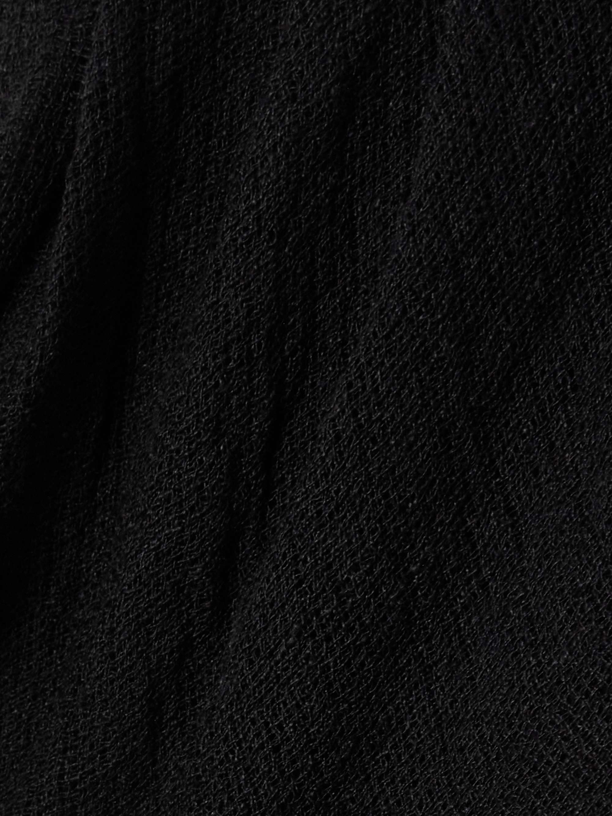 Alger draped linen-gauze top view
