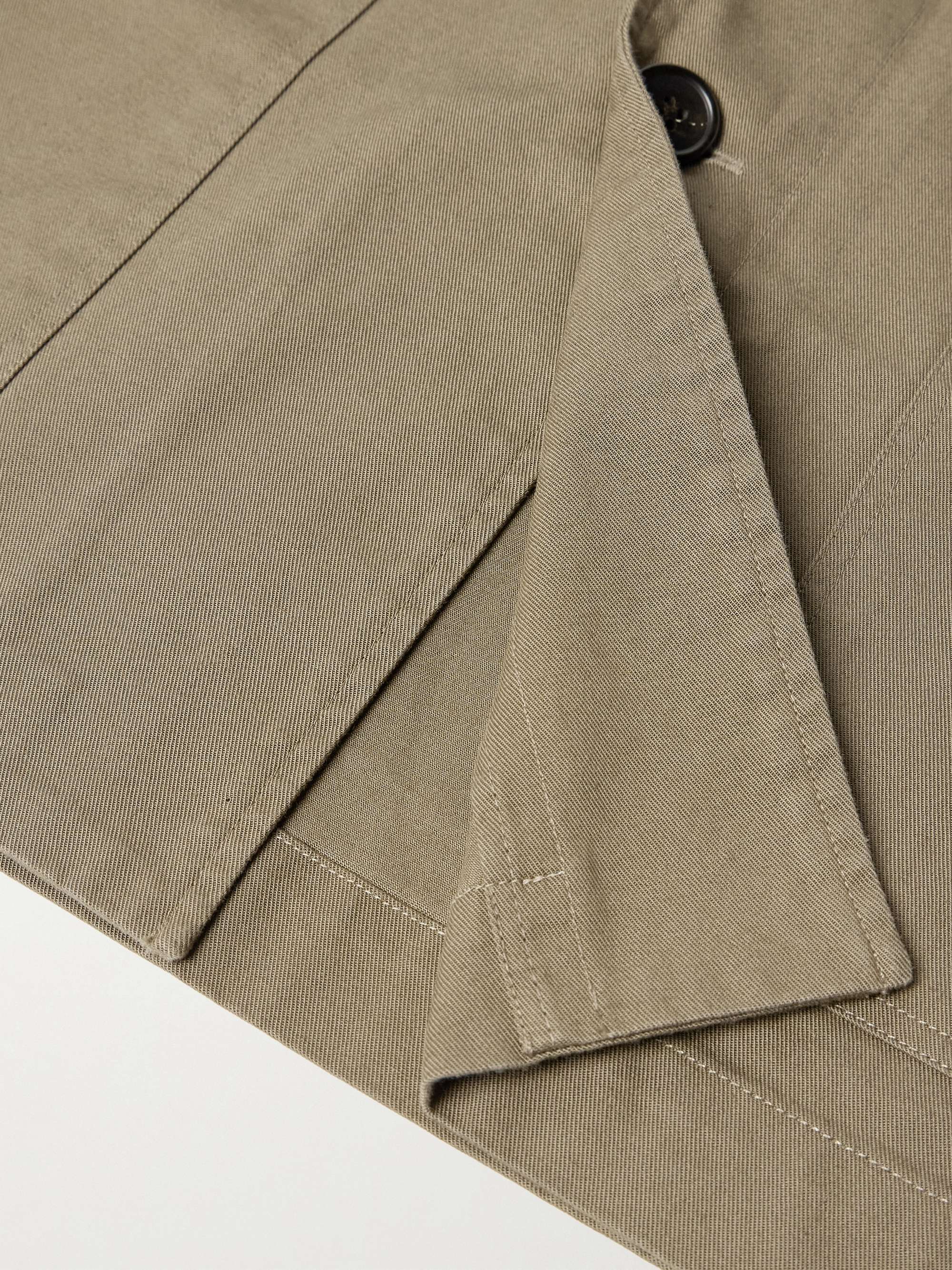 Uriel Cotton-Twill Overshirt view