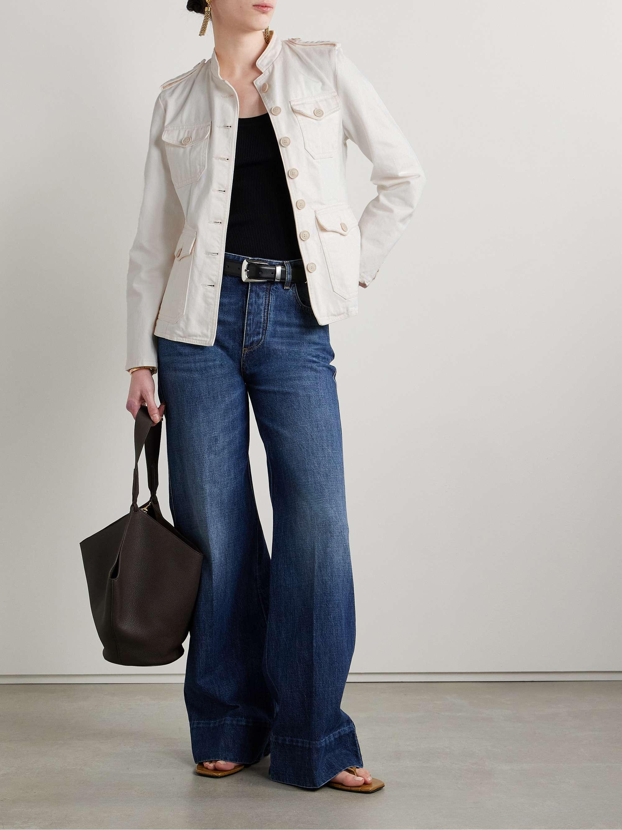 Geraldine denim jacket view