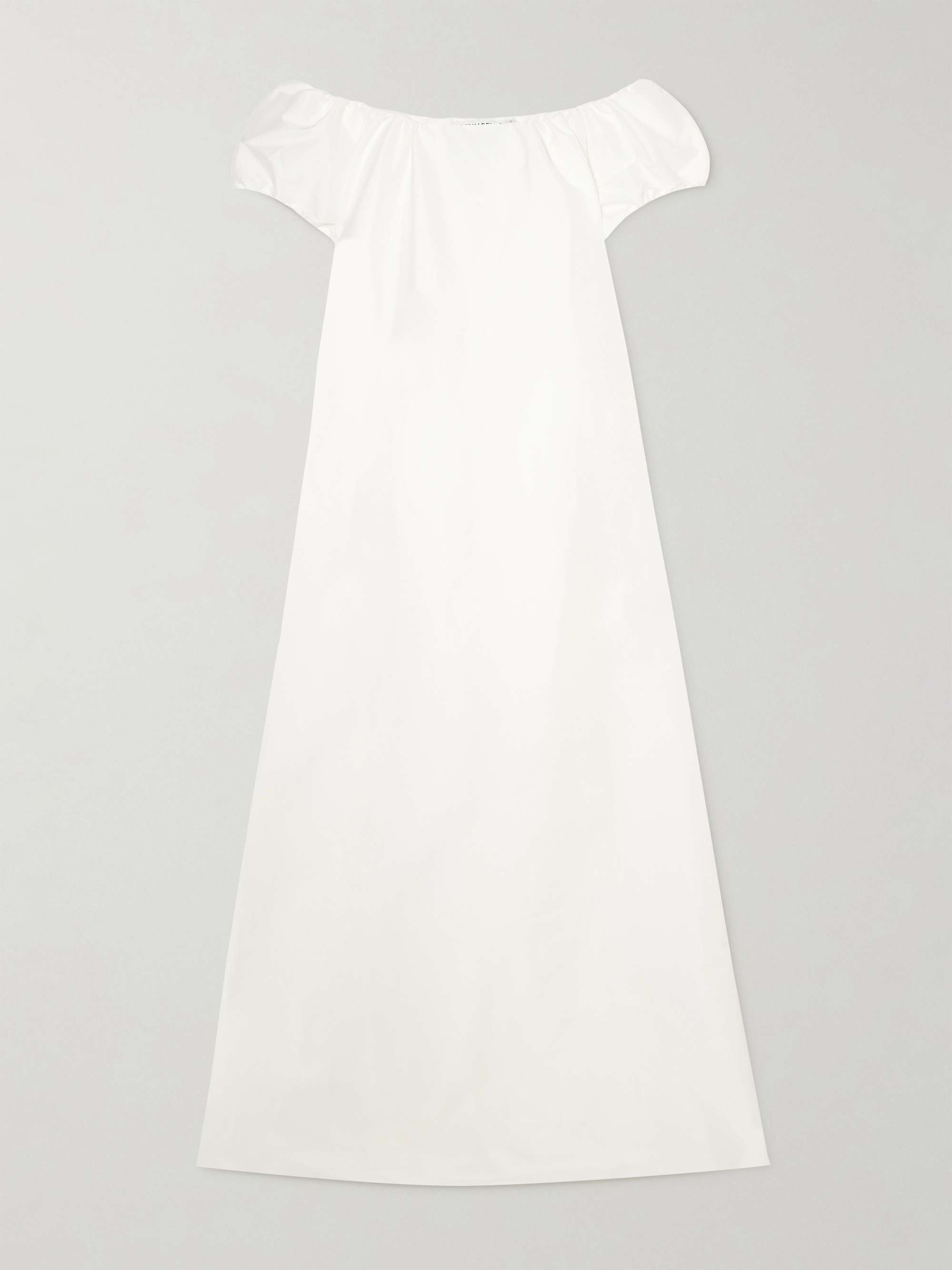 Rianne off-the-shoulder taffeta gown view