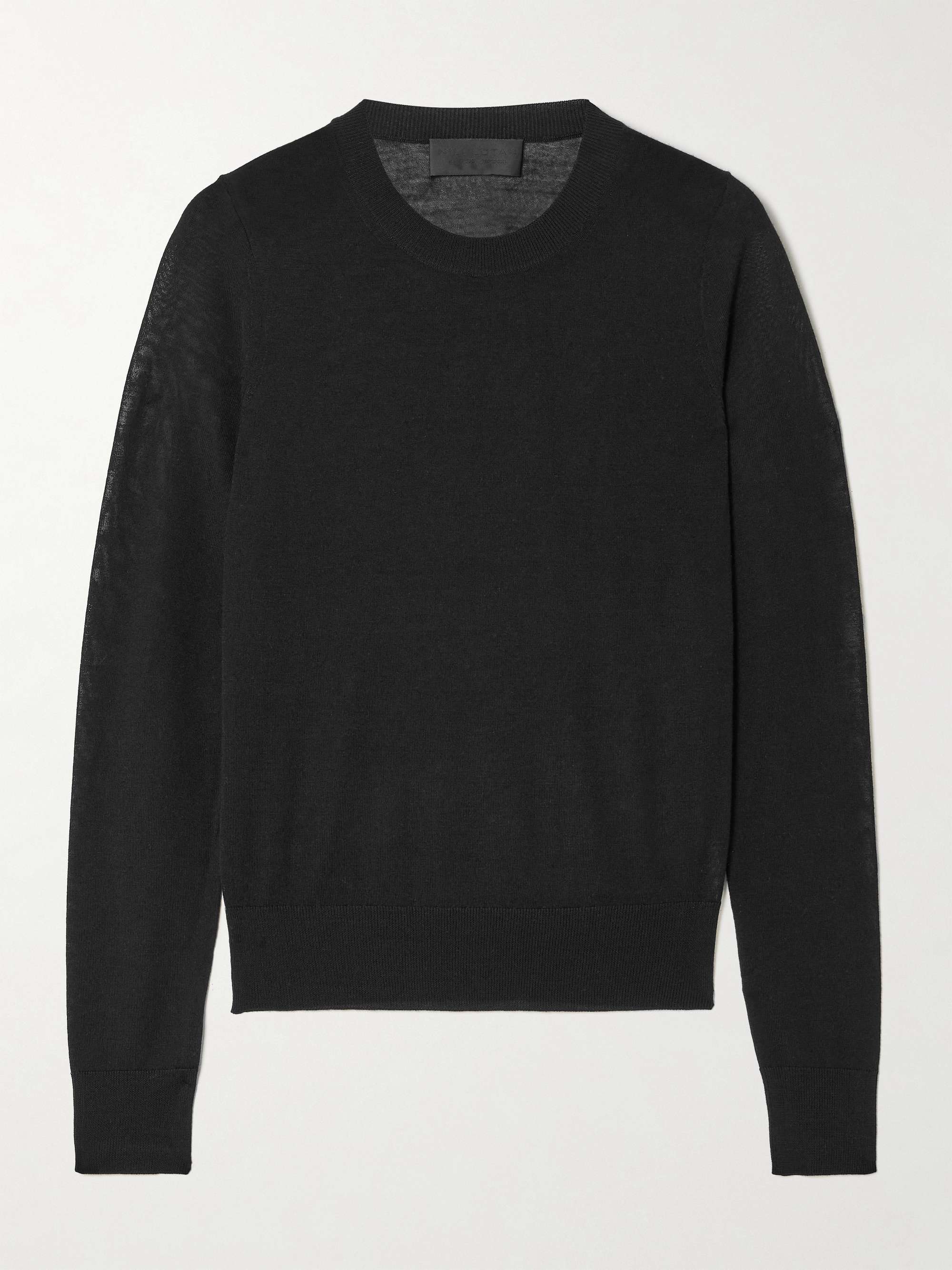 Dixon merino wool and cashmere-blend sweater view
