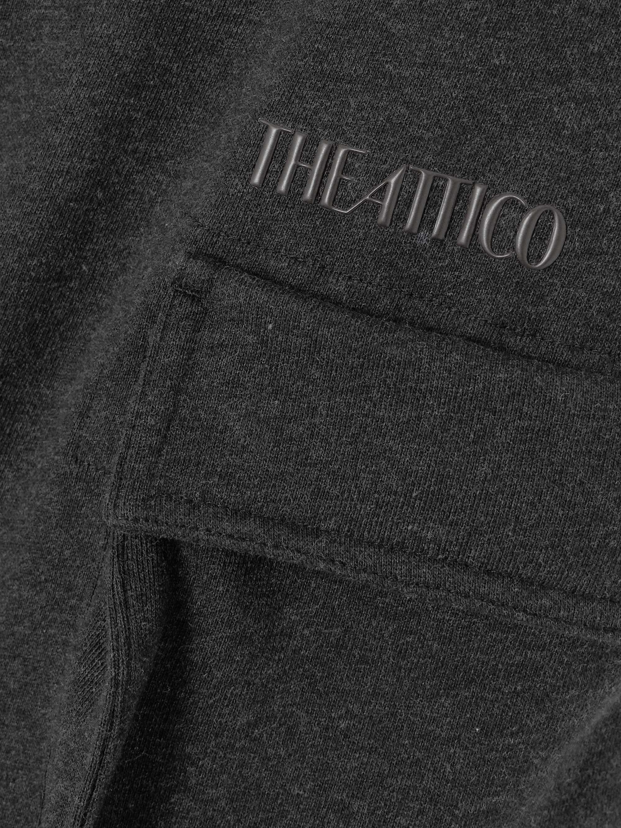 Fern cotton-fleece straight-leg pants view