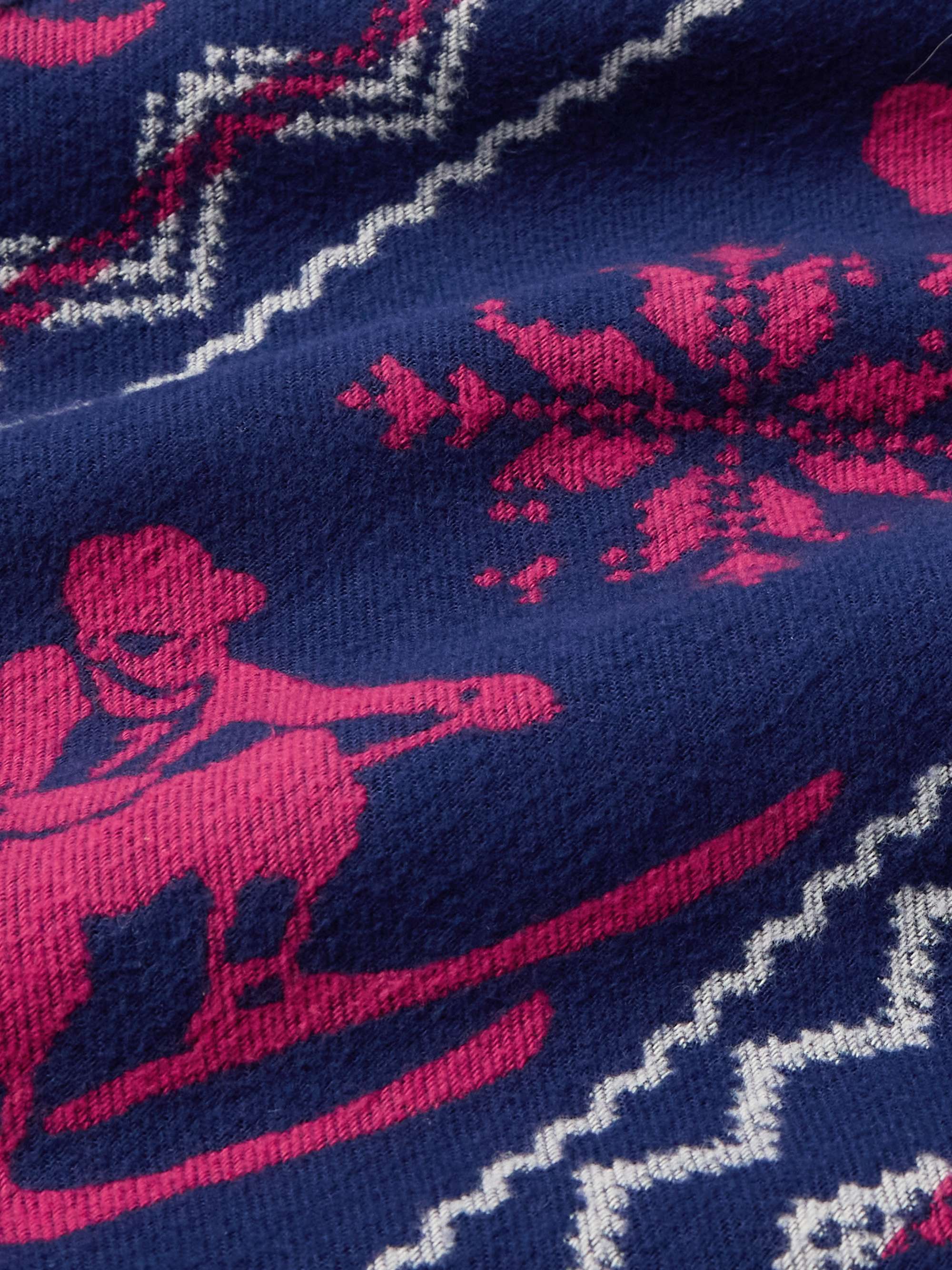 Cotton Flannel-Jacquard Shirt view
