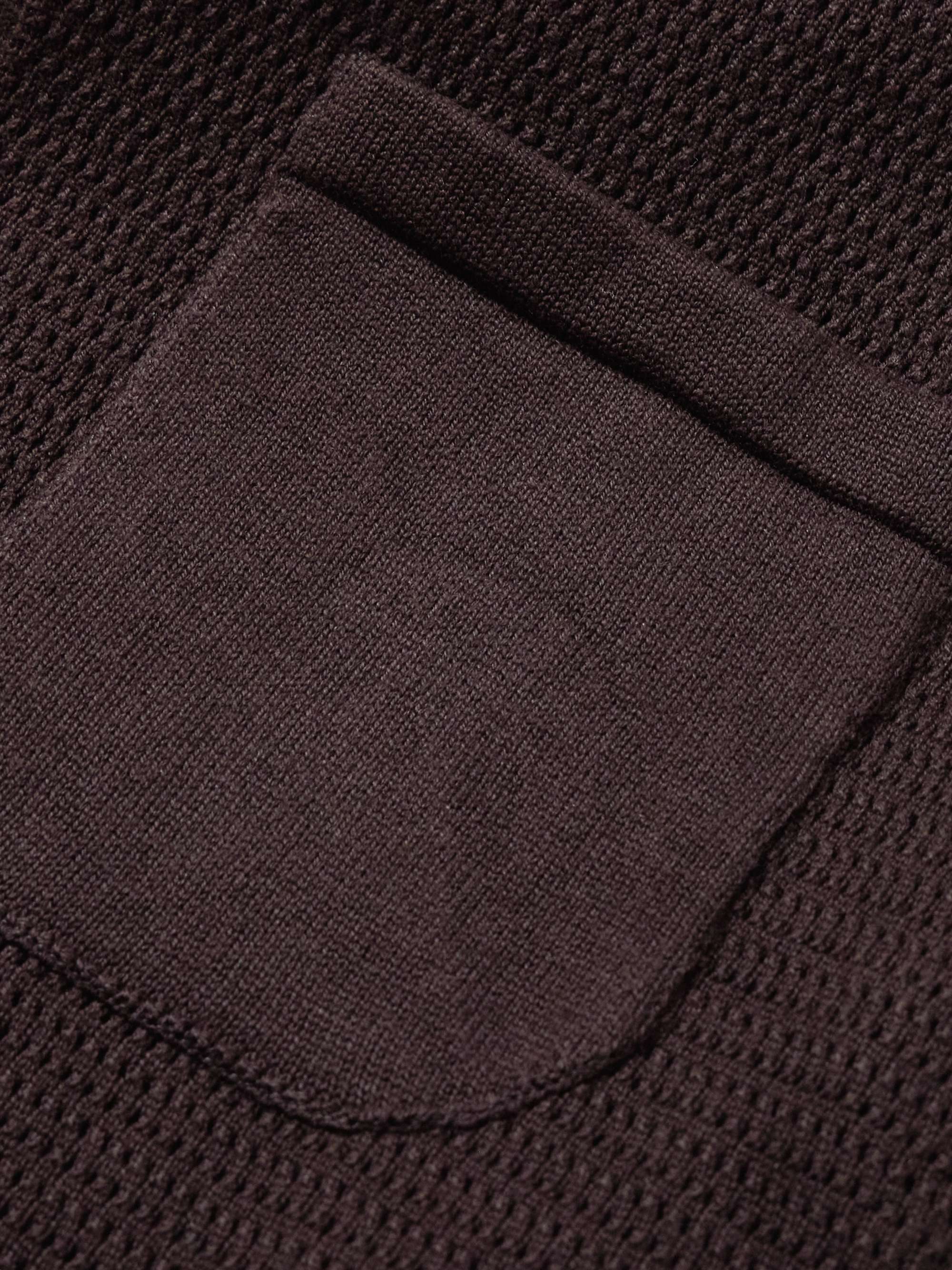 Open-Knit Organic Cotton Shirt view