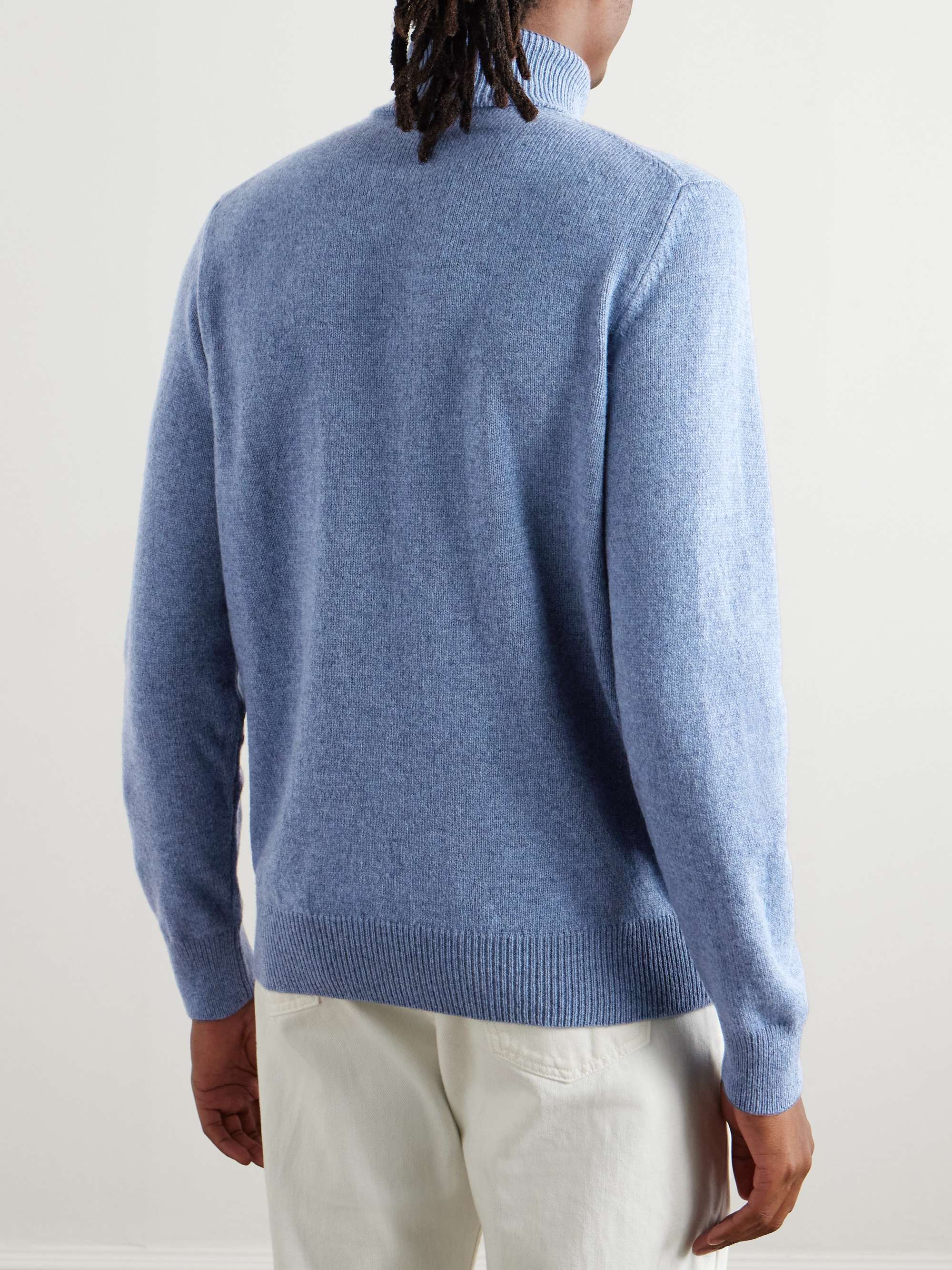 Zanone Slim-Fit Wool Rollneck Sweater view