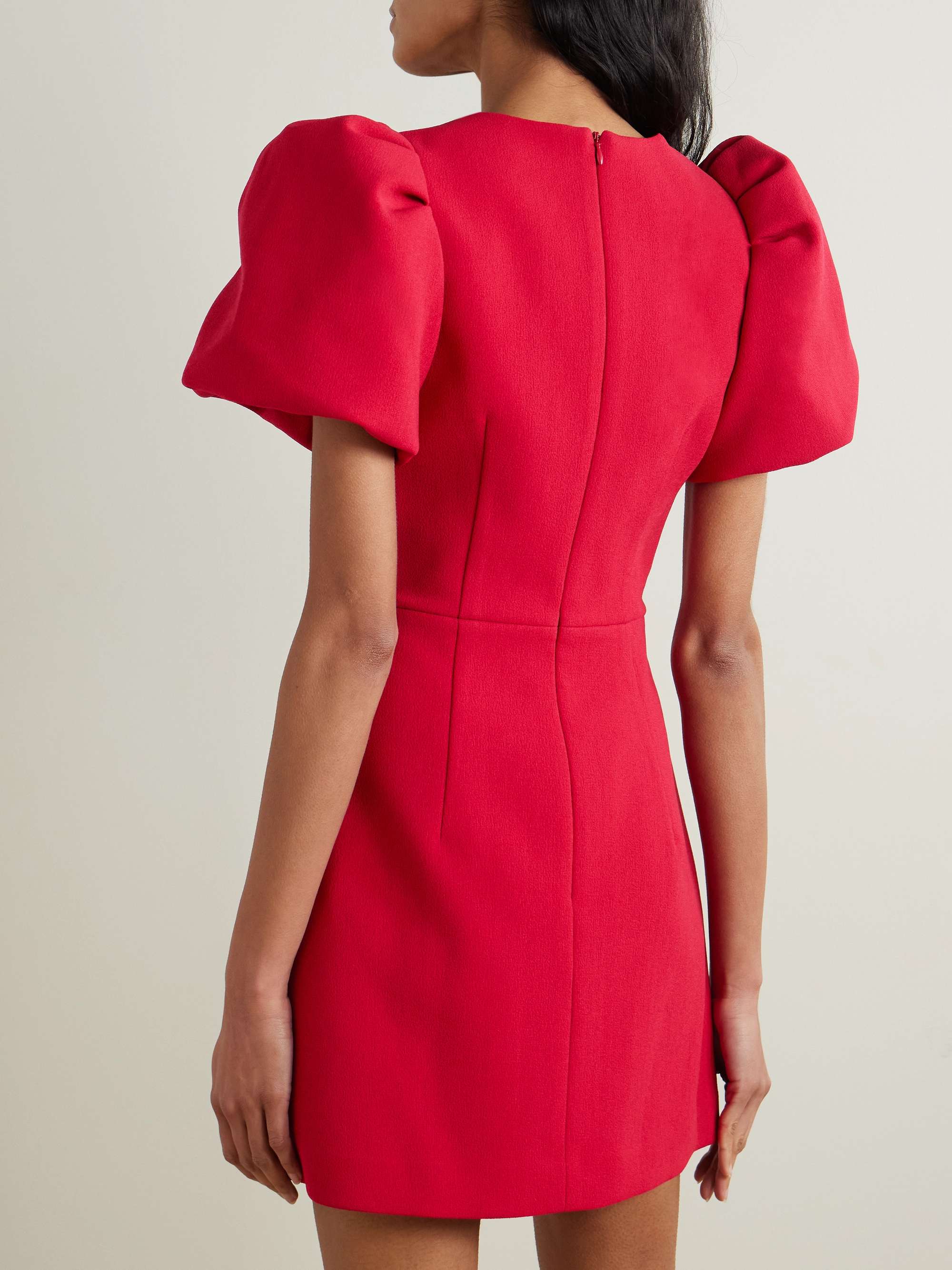 Akari cutout crystal-embellished cady mini dress view