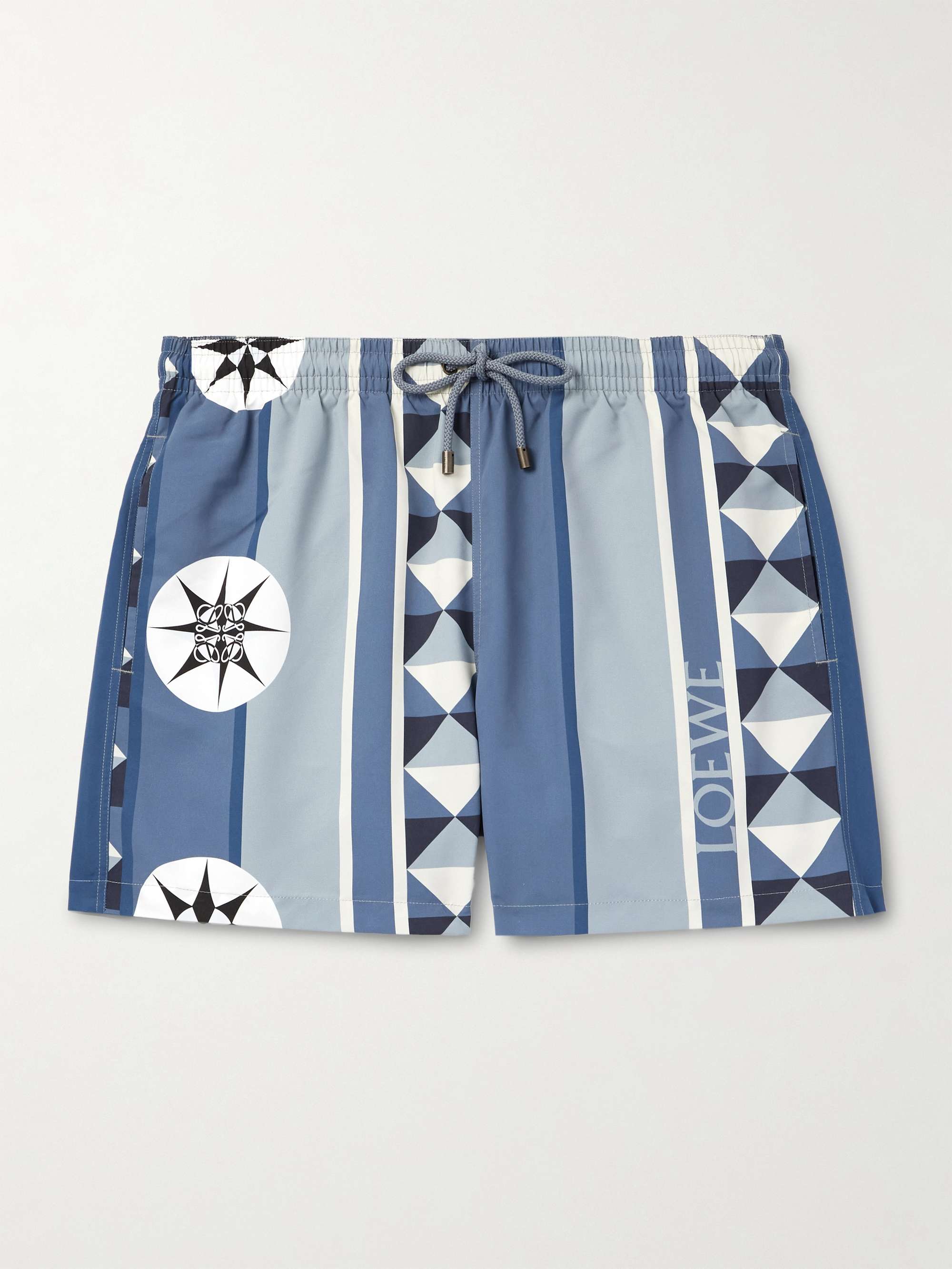 + Paula's Ibiza Straight-Leg Mid-Length Printed Swim Shorts view
