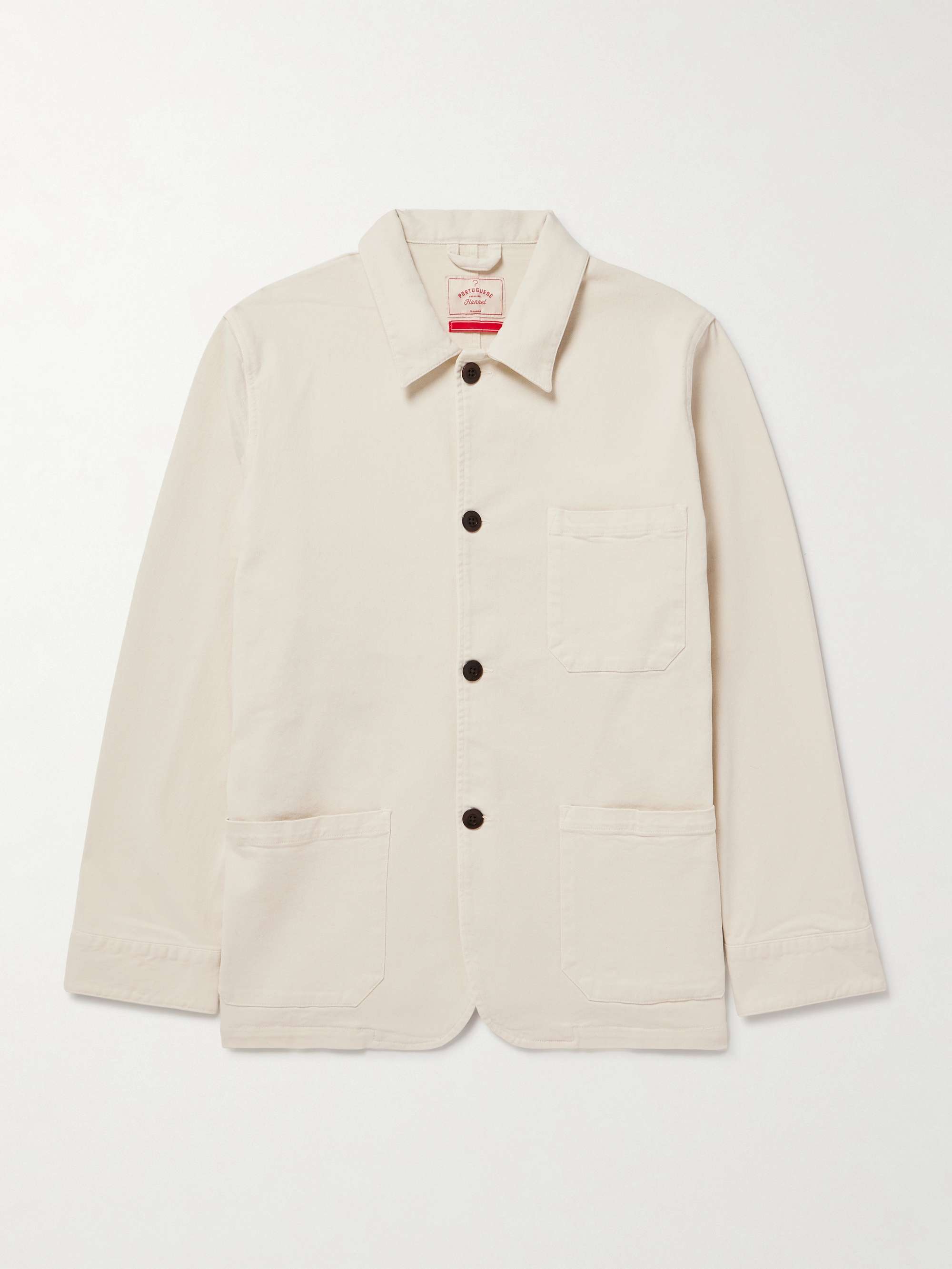 Labura Stretch-Cotton Twill Overshirt view