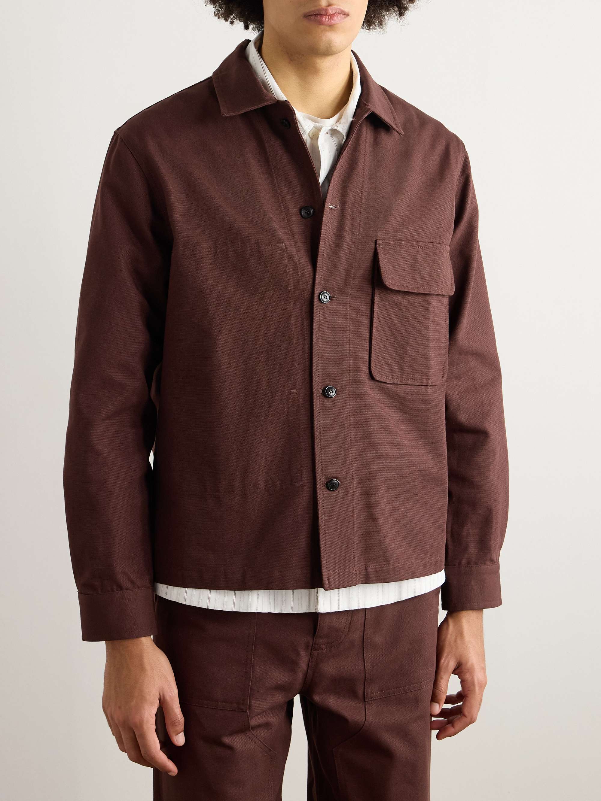 Garden Cotton-Canvas Shirt Jacket view