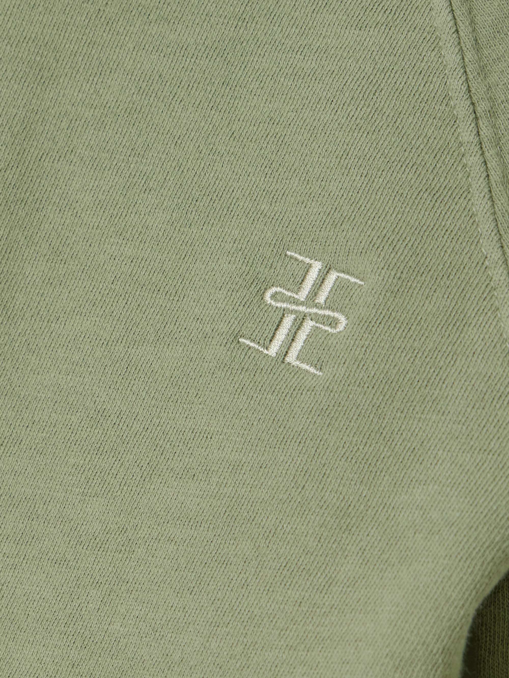 Sonny cropped embroidered cotton-jersey hoodie view