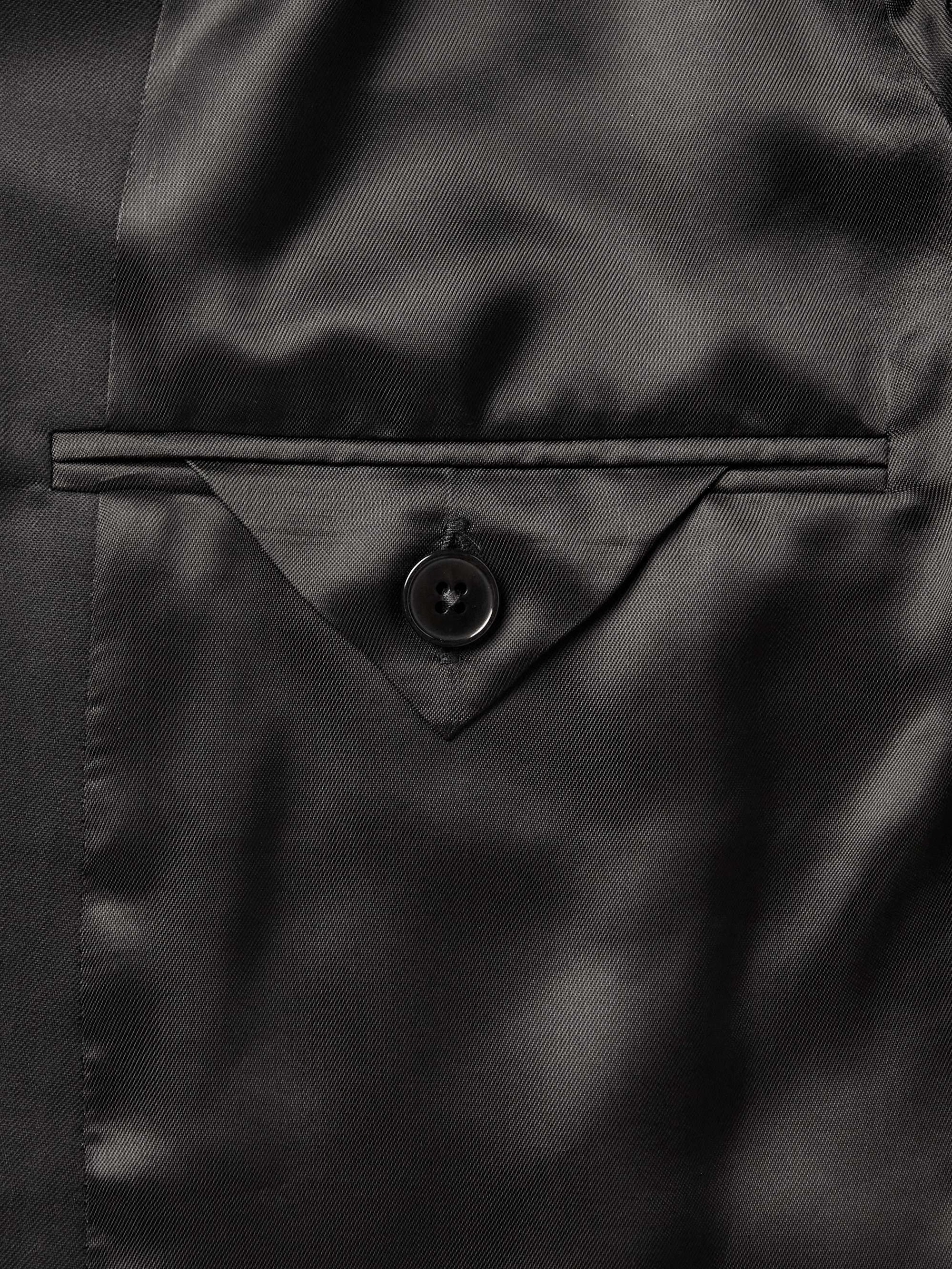 Slim-Fit Satin-Trimmed Wool and Mohair-Blend Tuxedo Jacket view