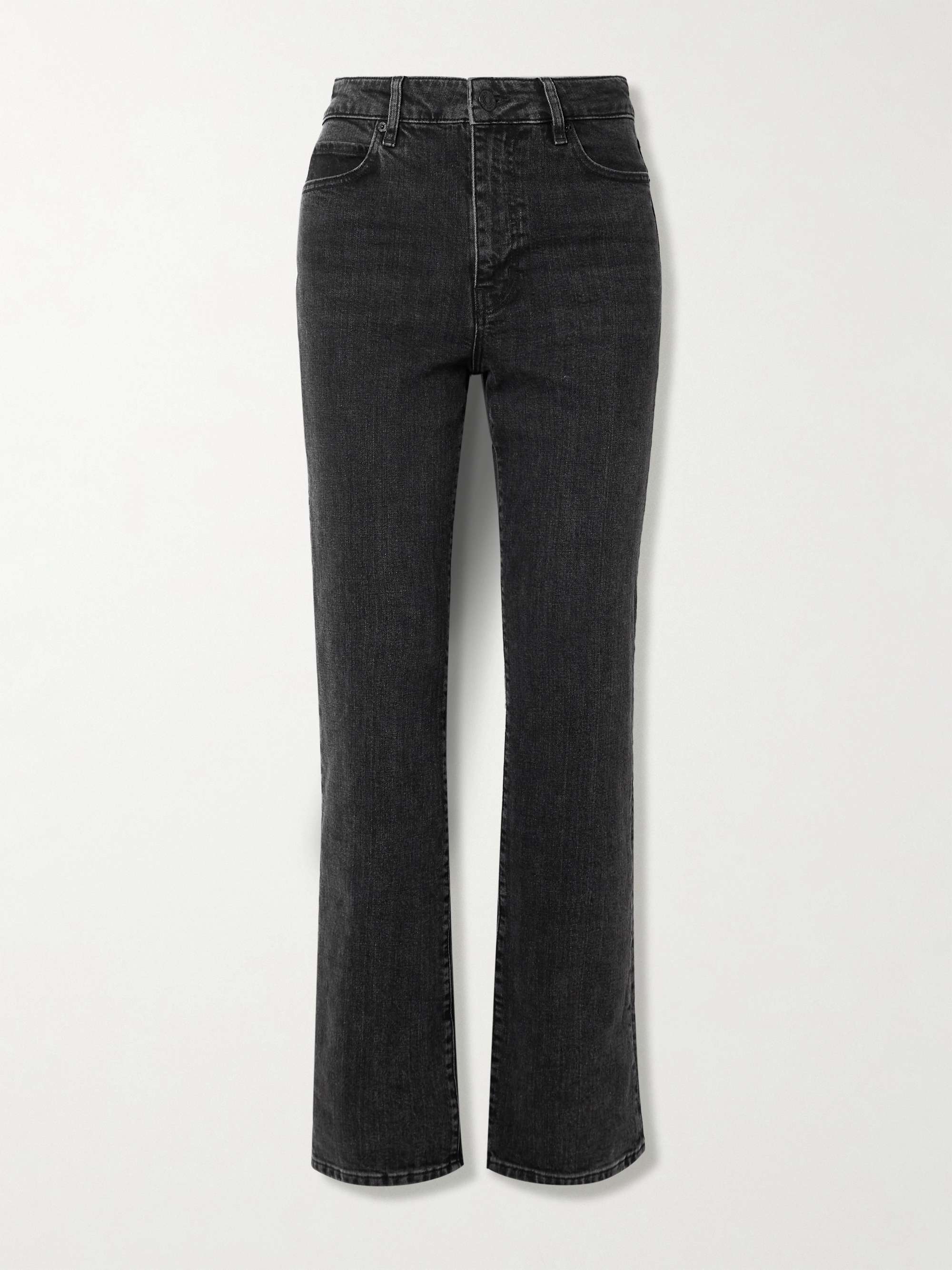The Ruler high-rise straight-leg jeans view