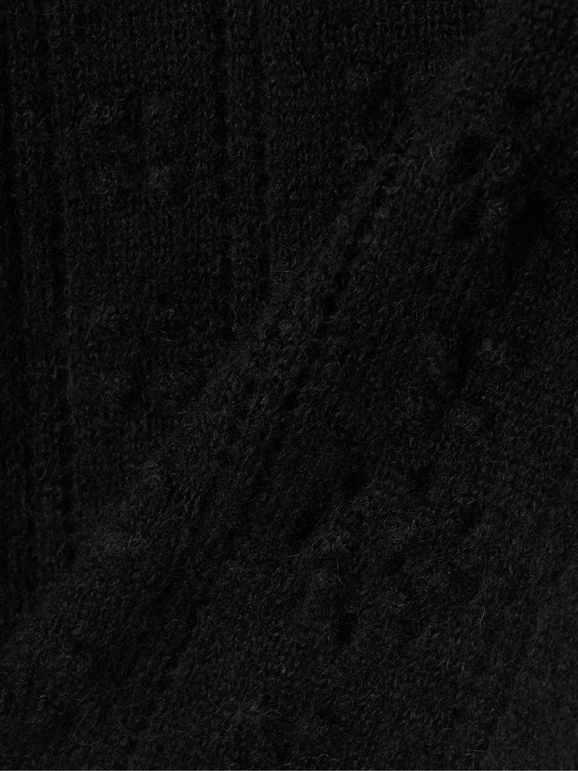 Carena pointelle-knit alpaca-blend top view